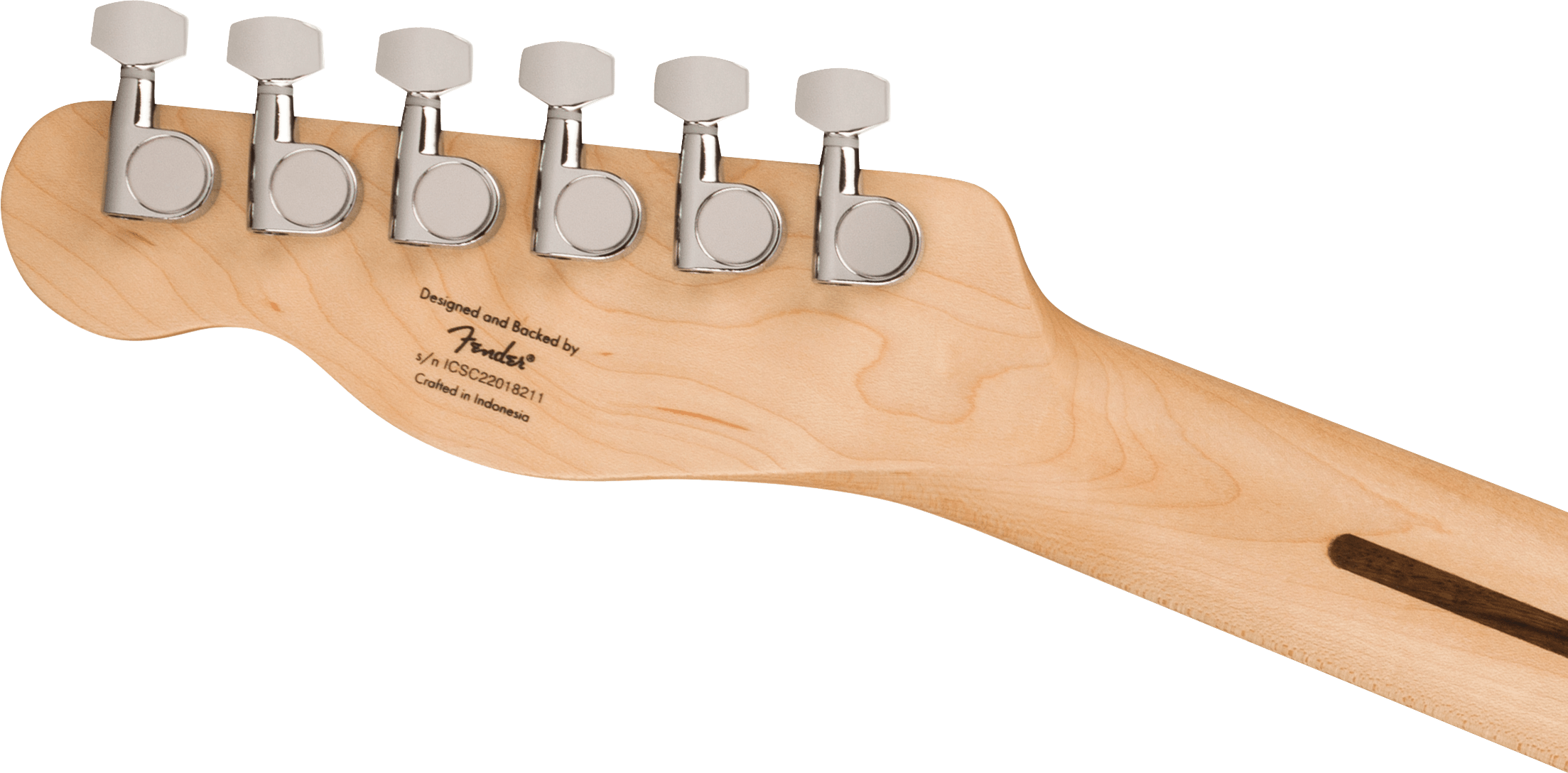 Squier® Sonic® Telecaster®, Maple Fingerboard, Black Pickguard, Butterscotch Blonde