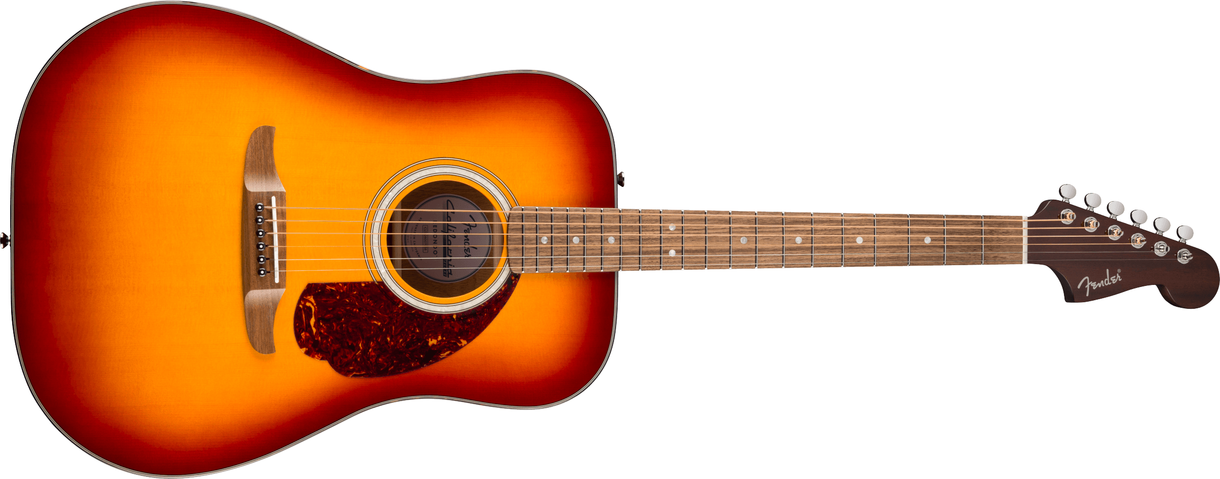 Fender® California Deluxe Redondo™, Walnut Fingerboard, Sienna Sunburst