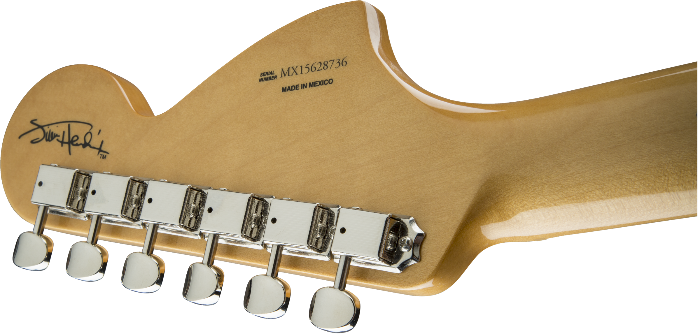 Fender® Jimi Hendrix Stratocaster®, Maple Fingerboard, Olympic White