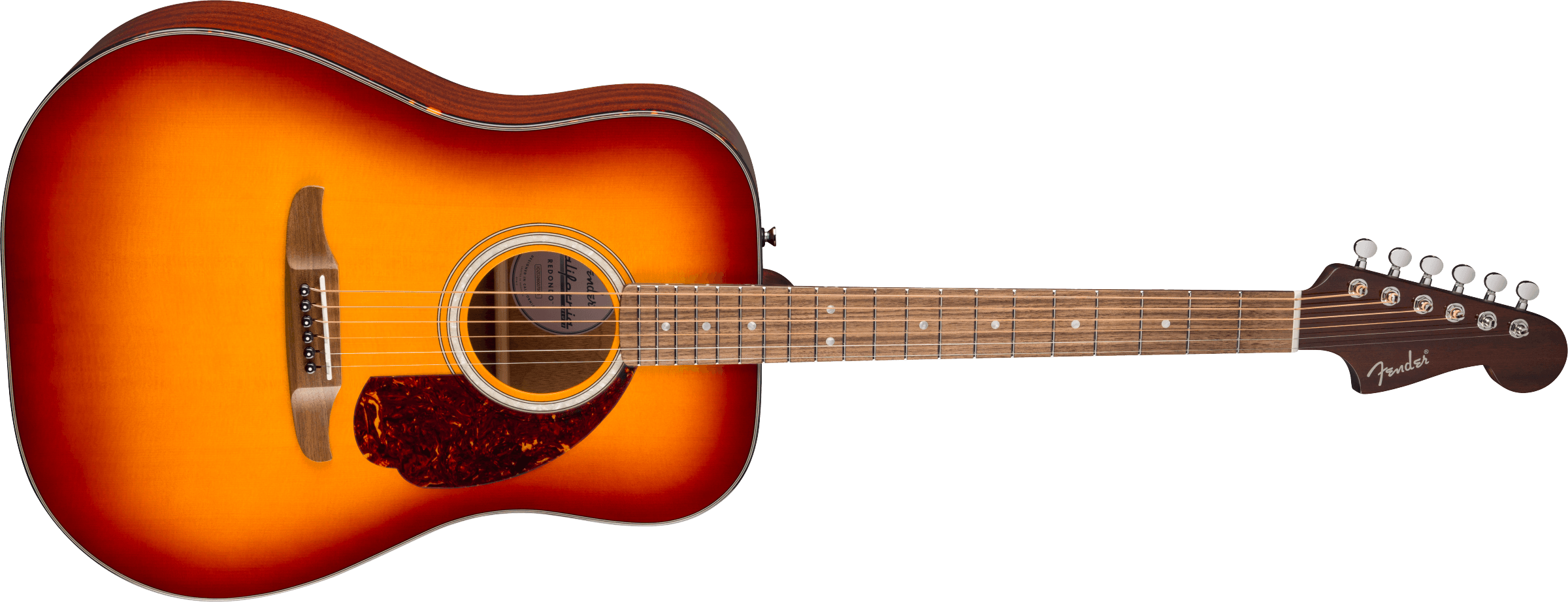 Fender® California Deluxe Redondo™, Walnut Fingerboard, Sienna Sunburst