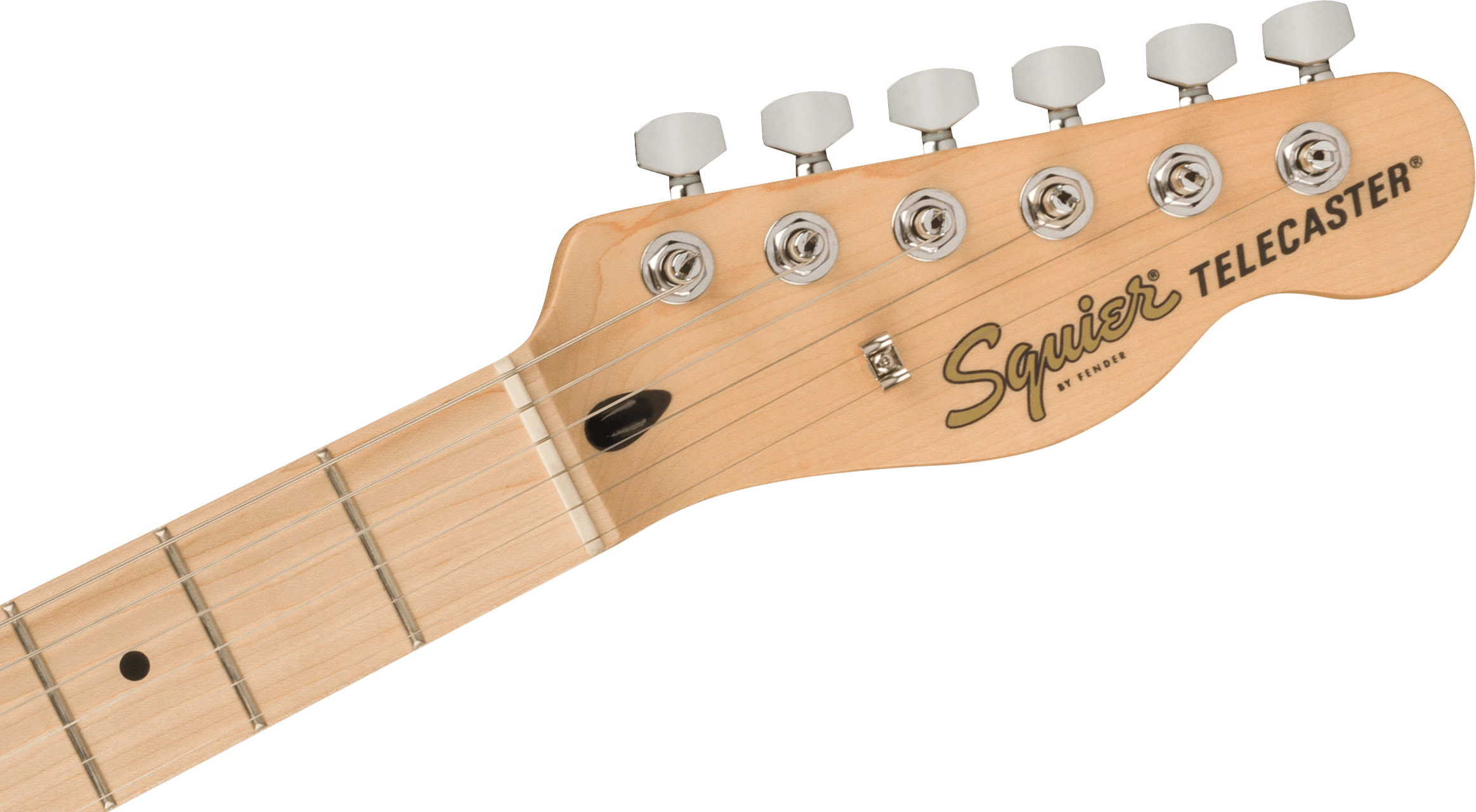 Squier® Affinity Series® Telecaster®, Maple Fingerboard, Black Pickguard, Butterscotch Blonde