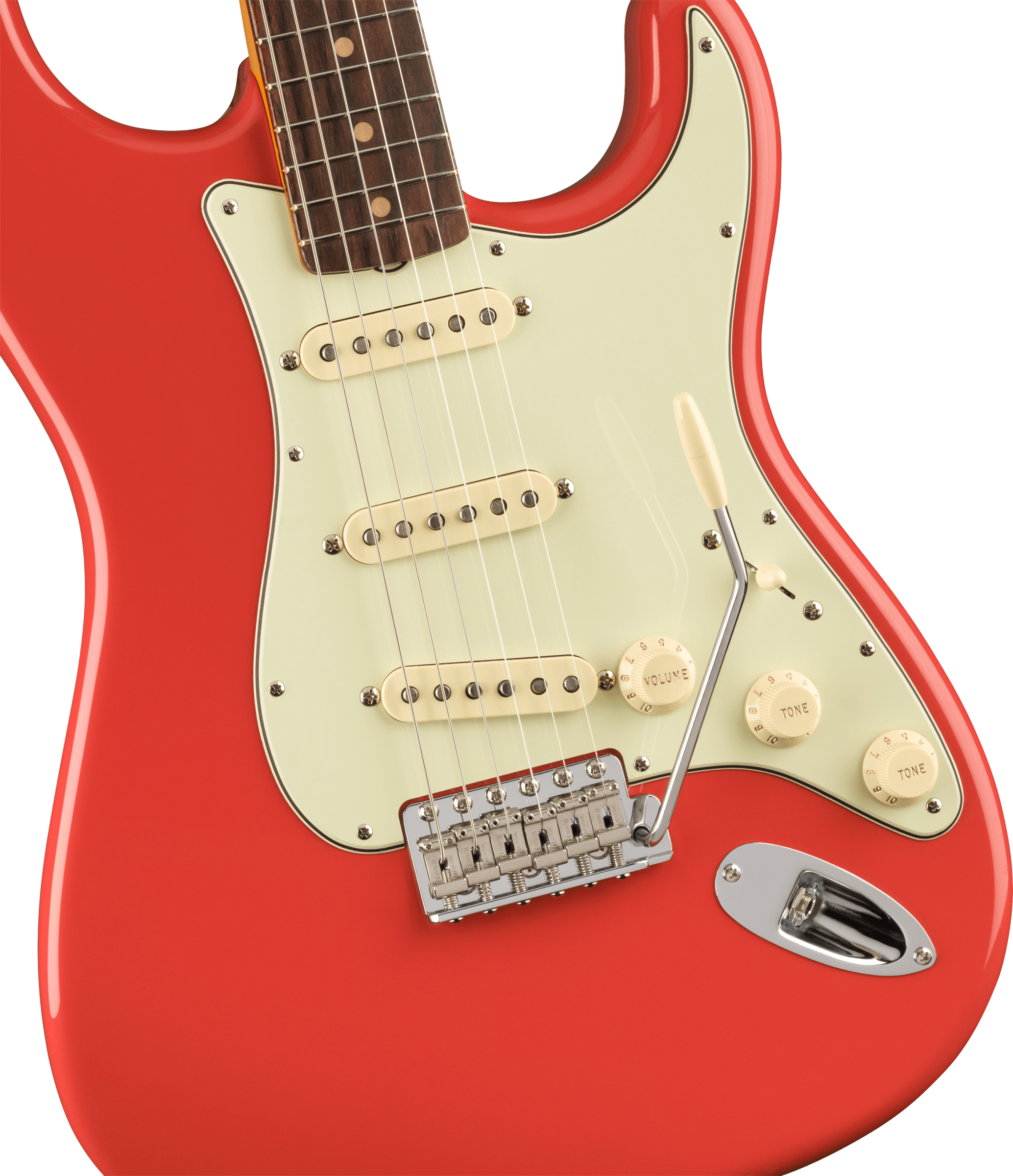 Fender® American Vintage II 1961 Stratocaster®, Rosewood Fingerboard, Fiesta Red