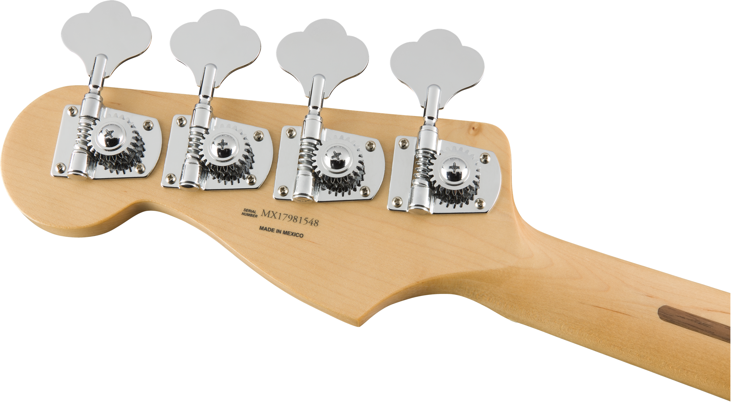 Fender® Player Jazz Bass®, Maple Fingerboard, Polar White