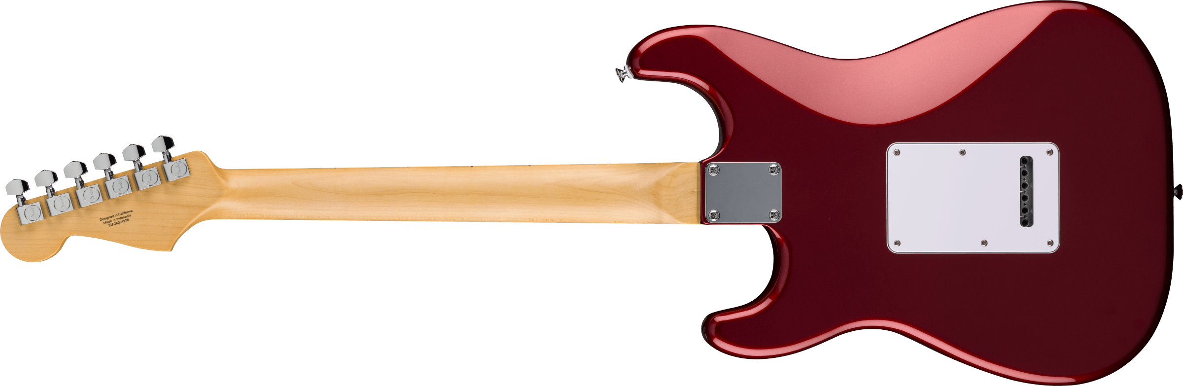 Fender® Standard Stratocaster®, Maple Fingerboard, White Pickguard, Candy Cola