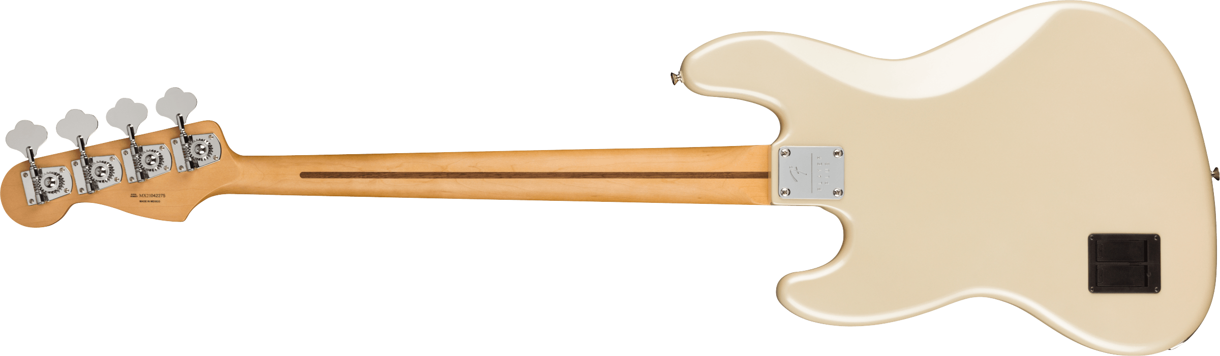 Fender® Player Plus Jazz Bass®, Maple Fingerboard, Olympic Pearl