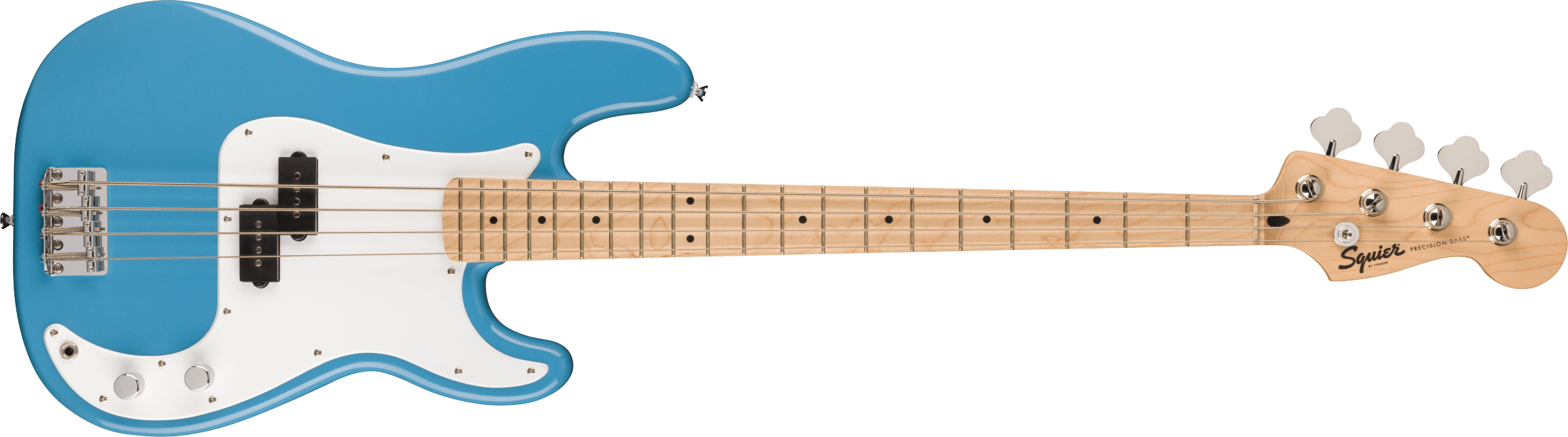 Squier® Squier Sonic® Precision Bass®, Maple Fingerboard, White Pickguard, California Blue