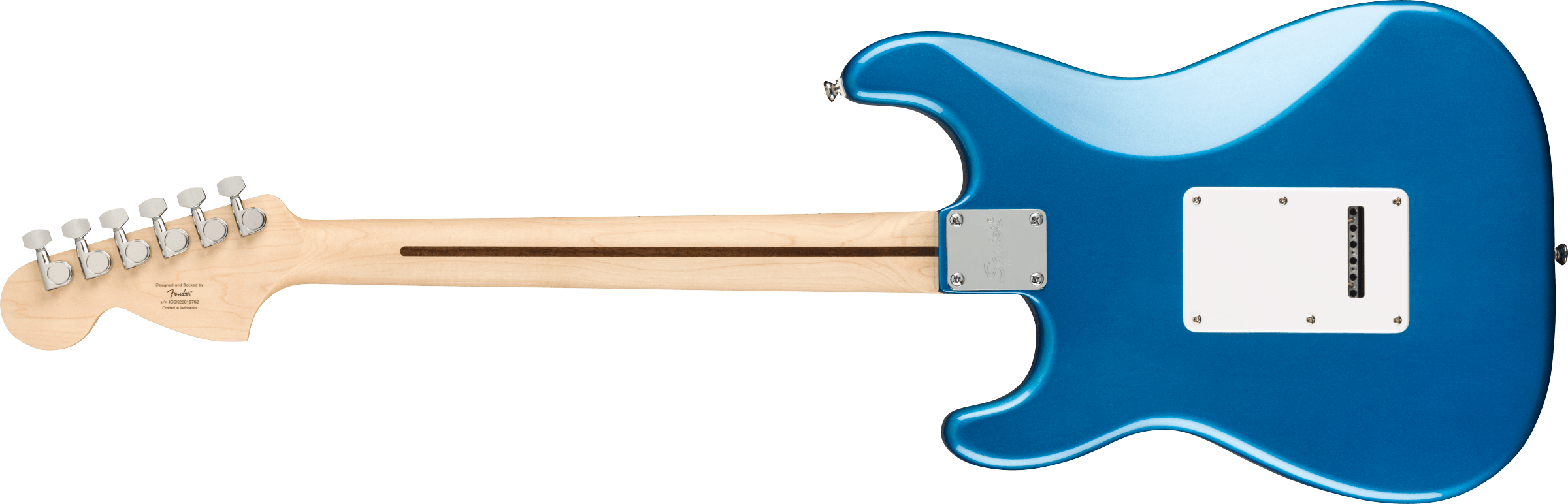 Squier® Affinity Series™ Stratocaster® HSS Pack, Maple Fingerboard, Lake Placid Blue, Gig Bag, 15G - 230V EU