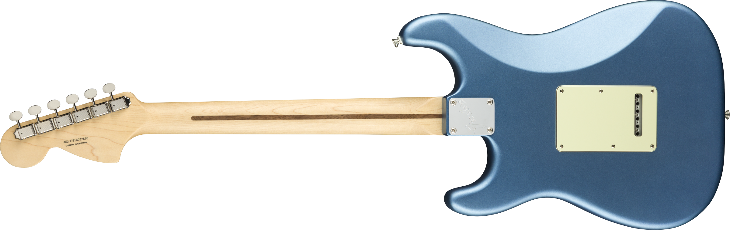 Fender® American Performer Stratocaster®, Maple Fingerboard, Satin Lake Placid Blue