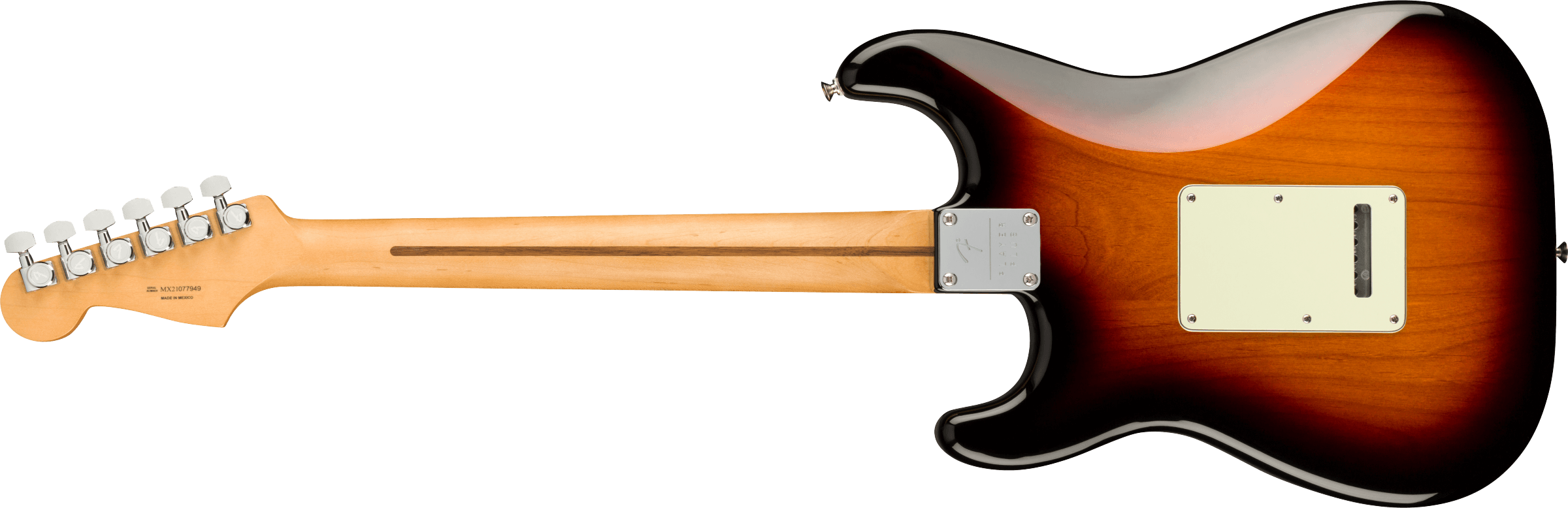 Fender® Player Plus Stratocaster®, Maple Fingerboard, 3-Color Sunburst