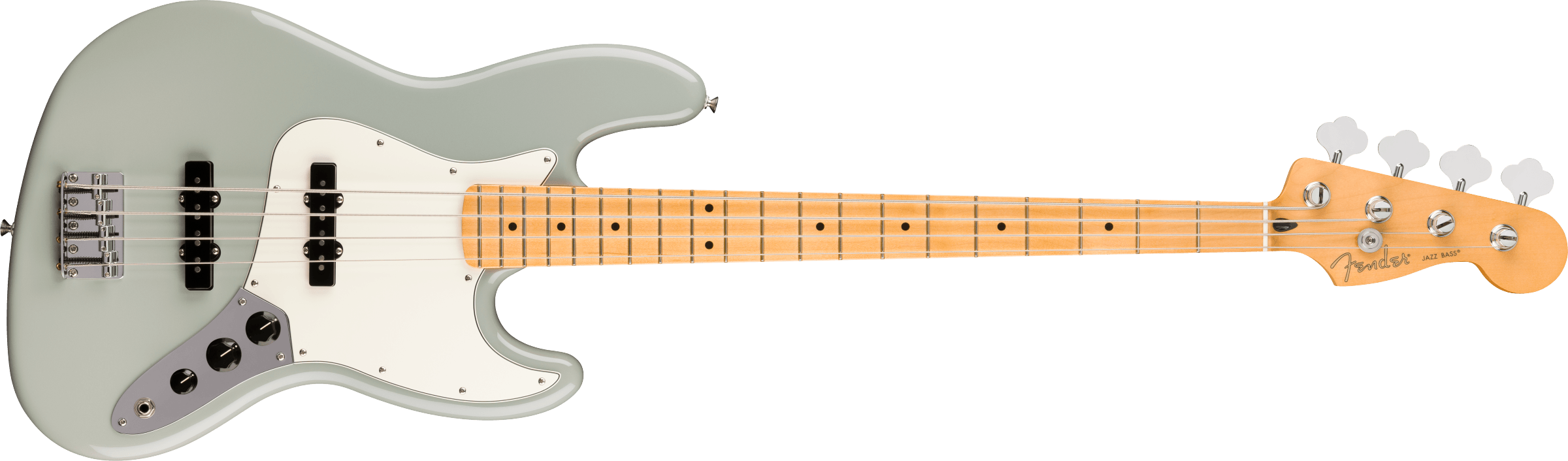 Fender® Player II Jazz Bass®, Maple Fingerboard, Cactus Gray