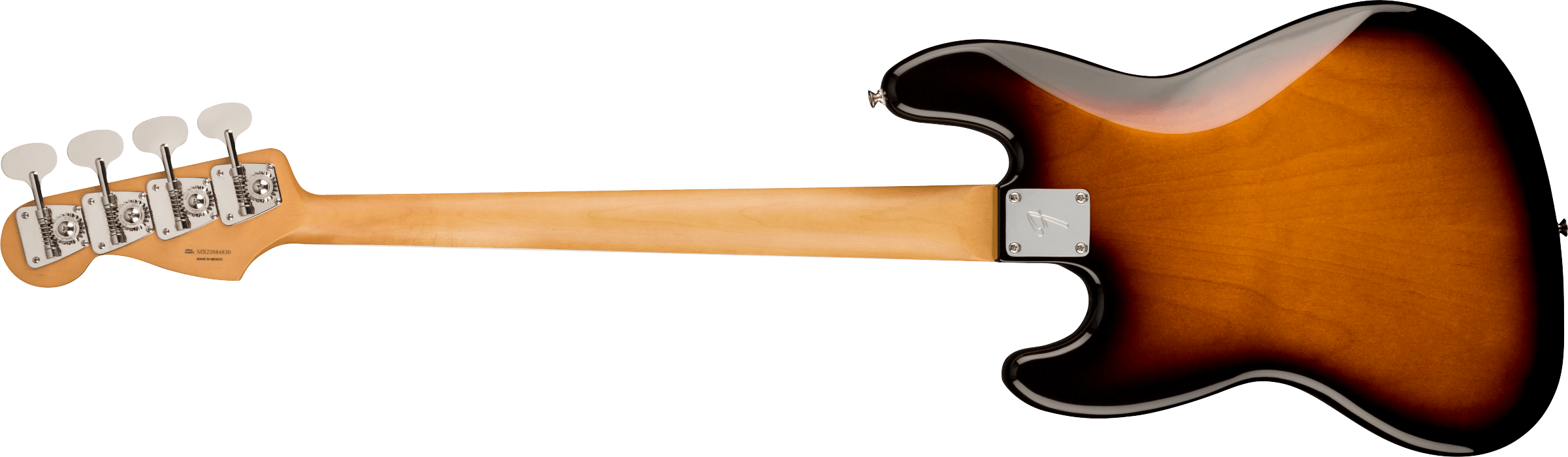 Fender® Gold Foil Jazz Bass®, Ebony Fingerboard, 2-Color Sunburst