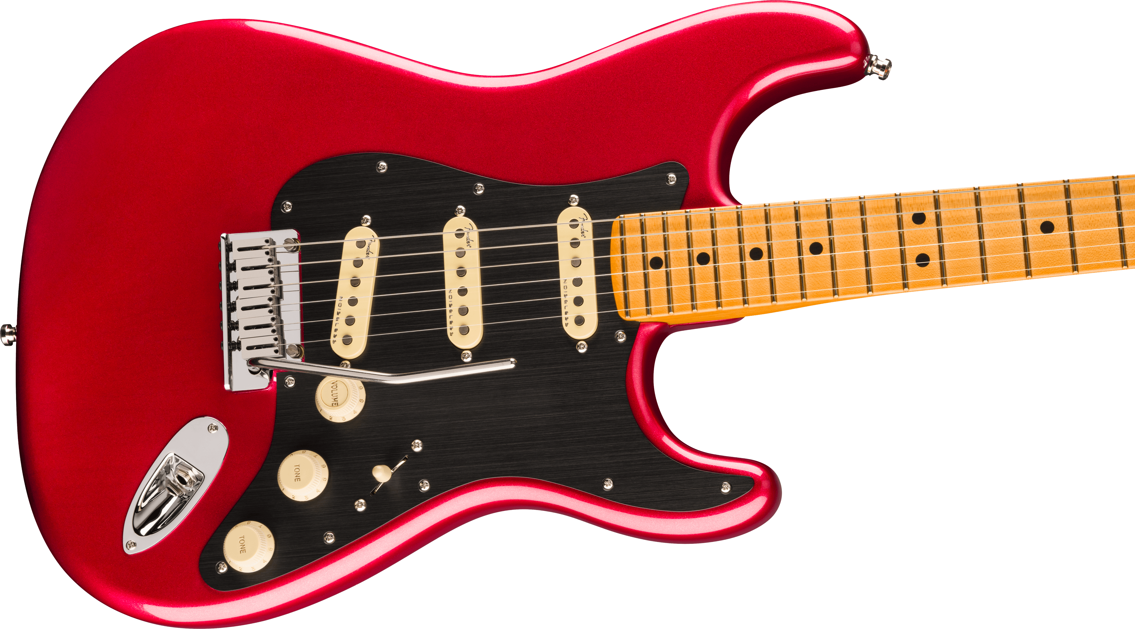 Fender® American Ultra II Stratocaster®, Maple Fingerboard, Sinister Red