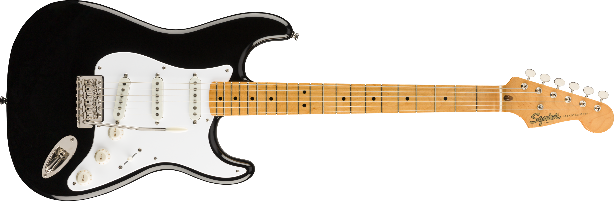 Squier® Classic Vibe '50s Stratocaster®, Maple Fingerboard, Black