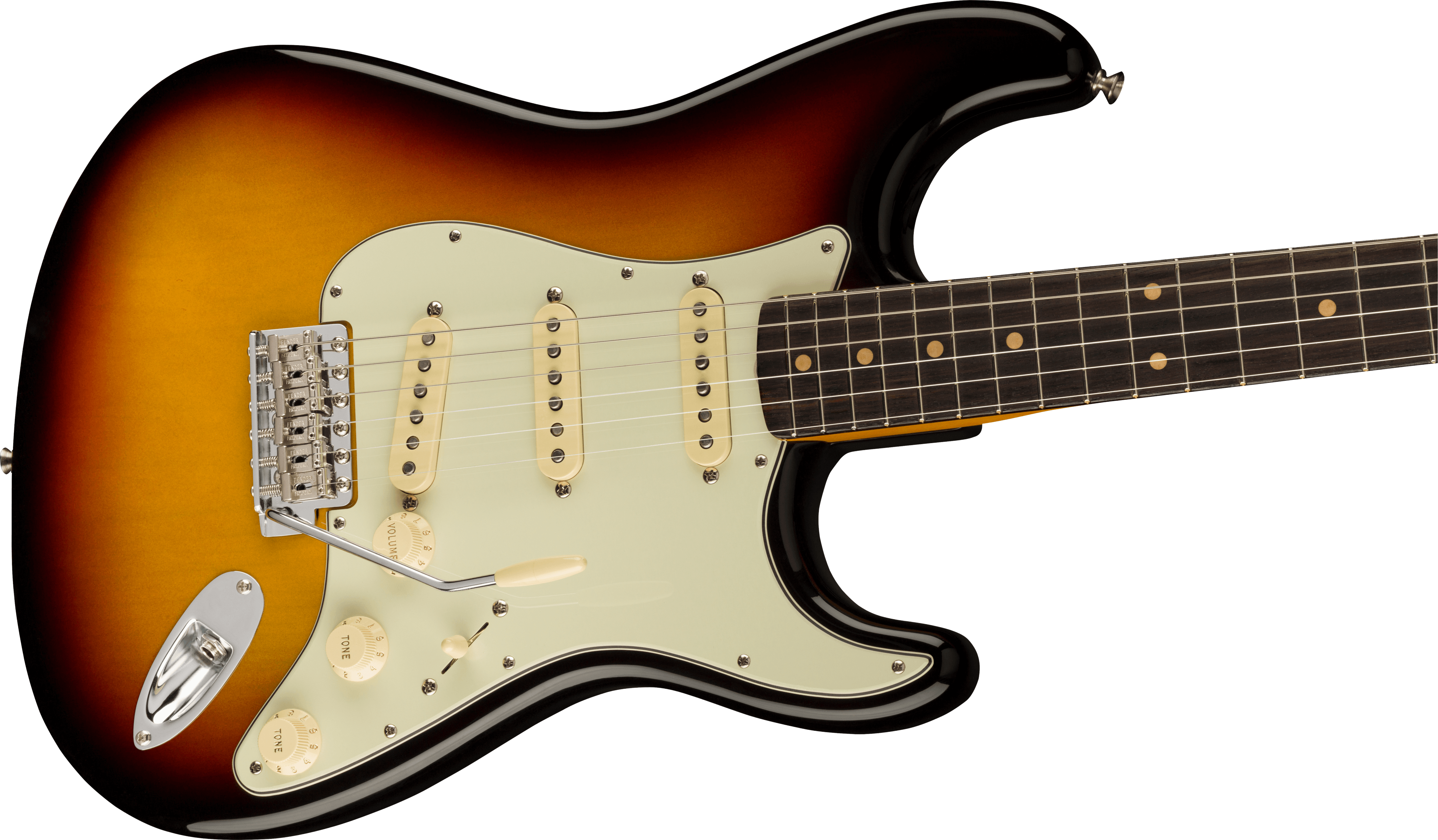 Fender® American Vintage II 1961 Stratocaster®, Rosewood Fingerboard, 3-Color Sunburst