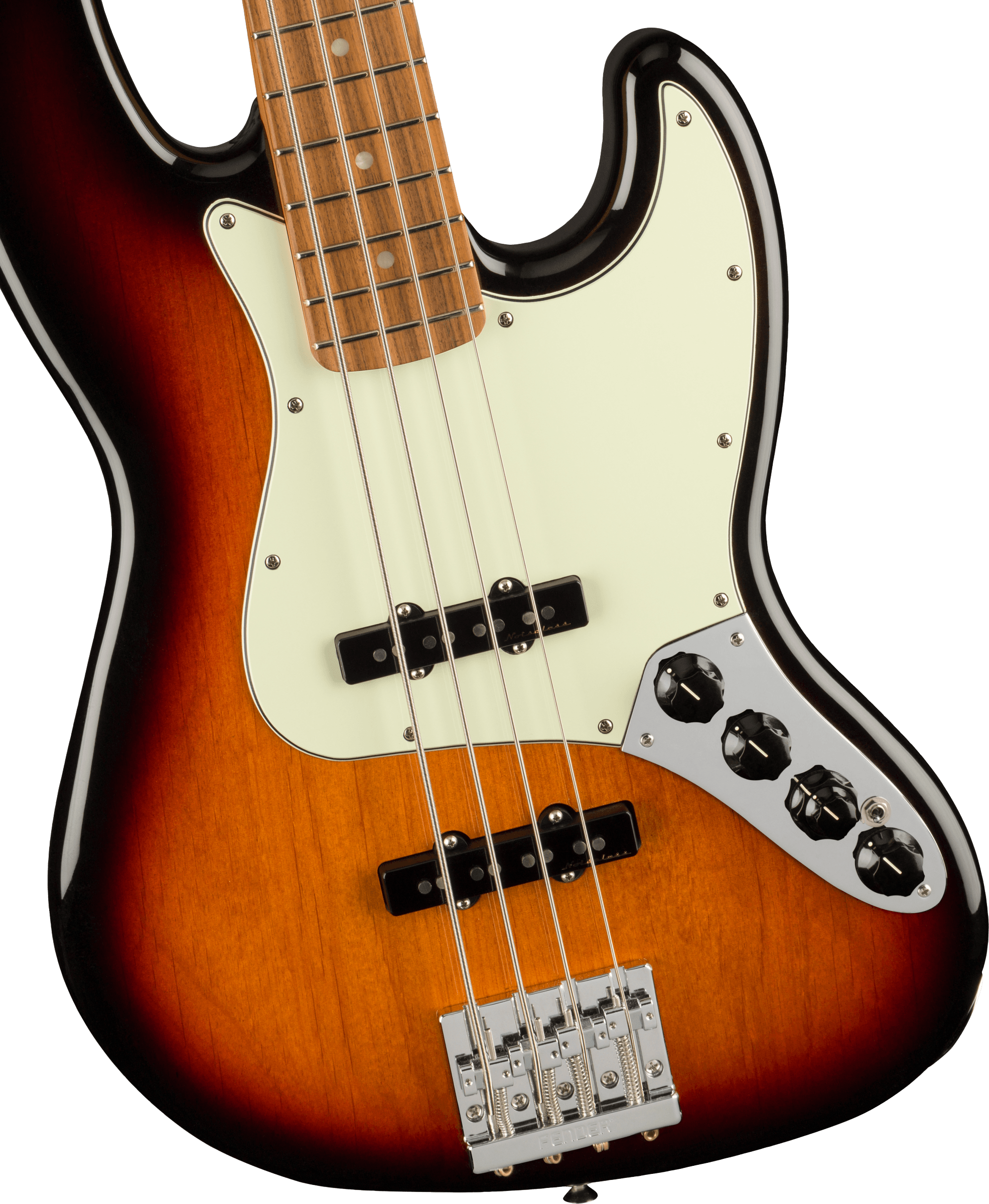 Fender® Player Plus Jazz Bass®, Pau Ferro Fingerboard, 3-Color Sunburst