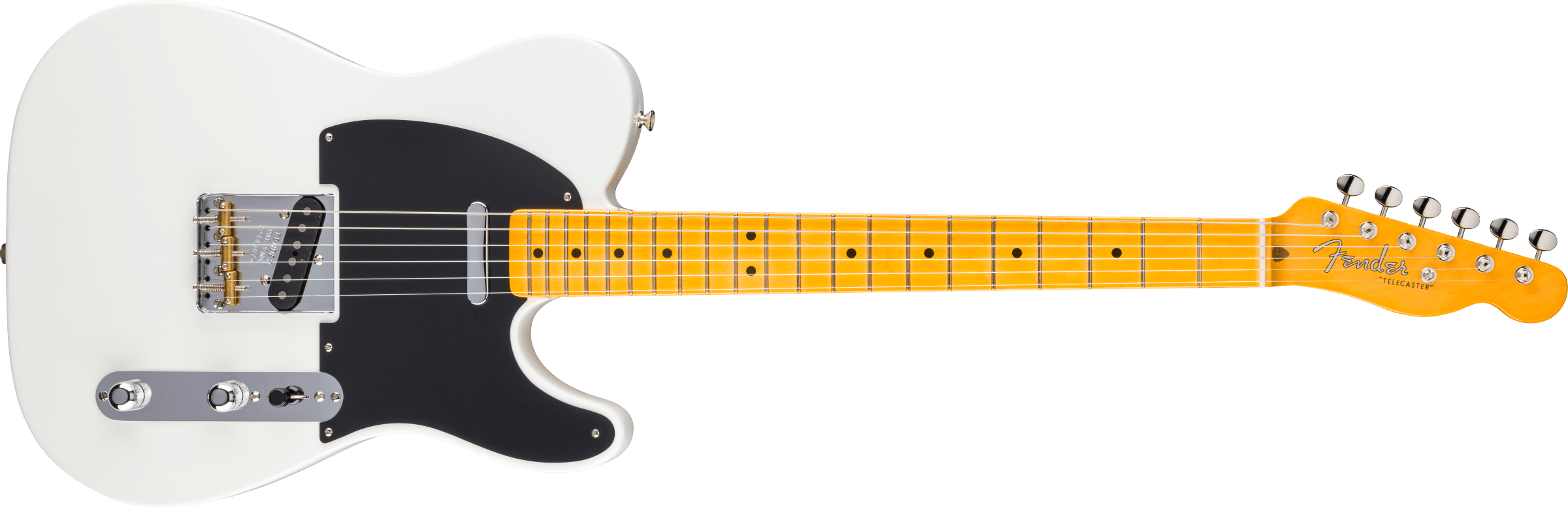 Fender® American Vintage II 1951 Telecaster®, Maple Fingerboard, Prototype White