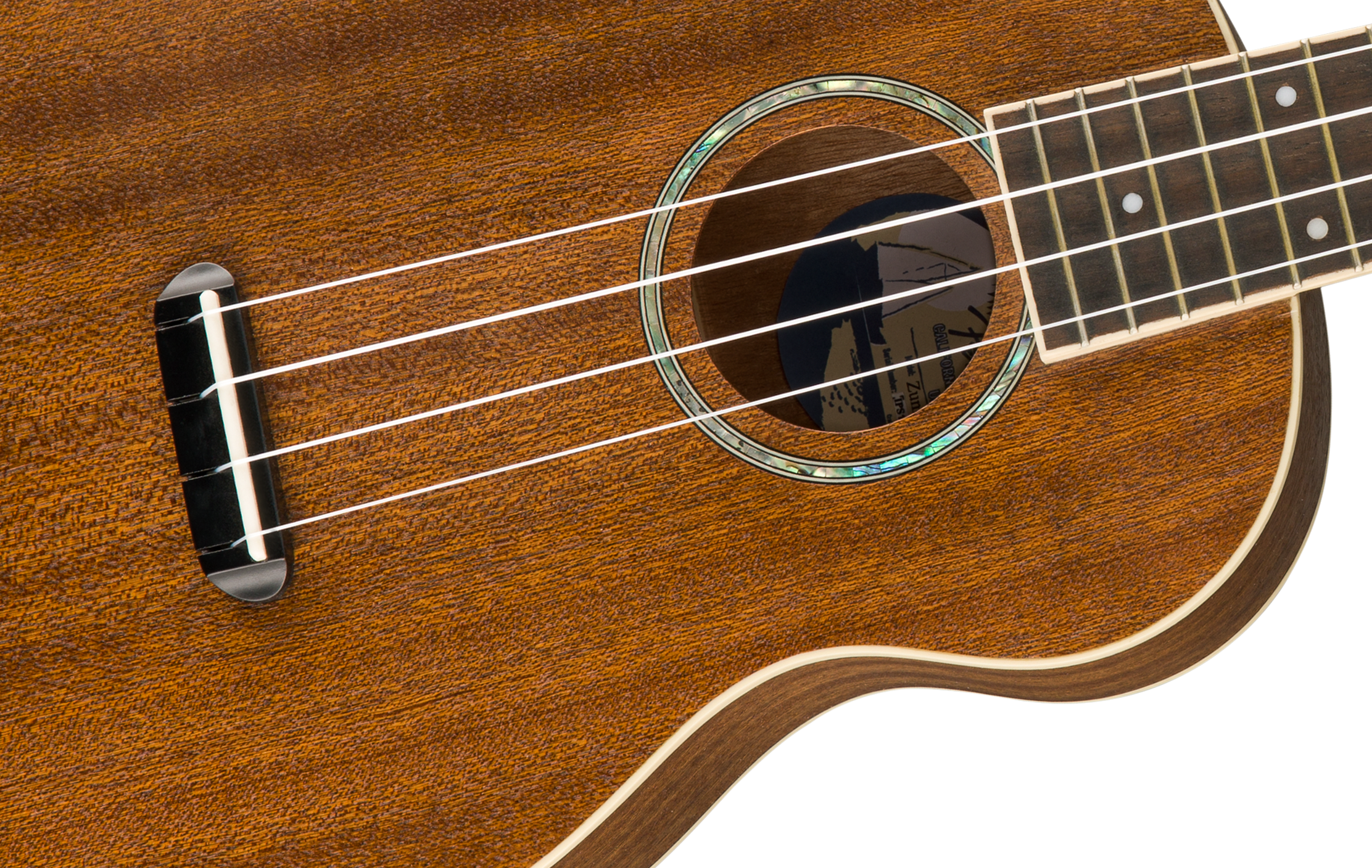 Fender® Zuma Concert Ukulele, Walnut Fingerboard, Natural