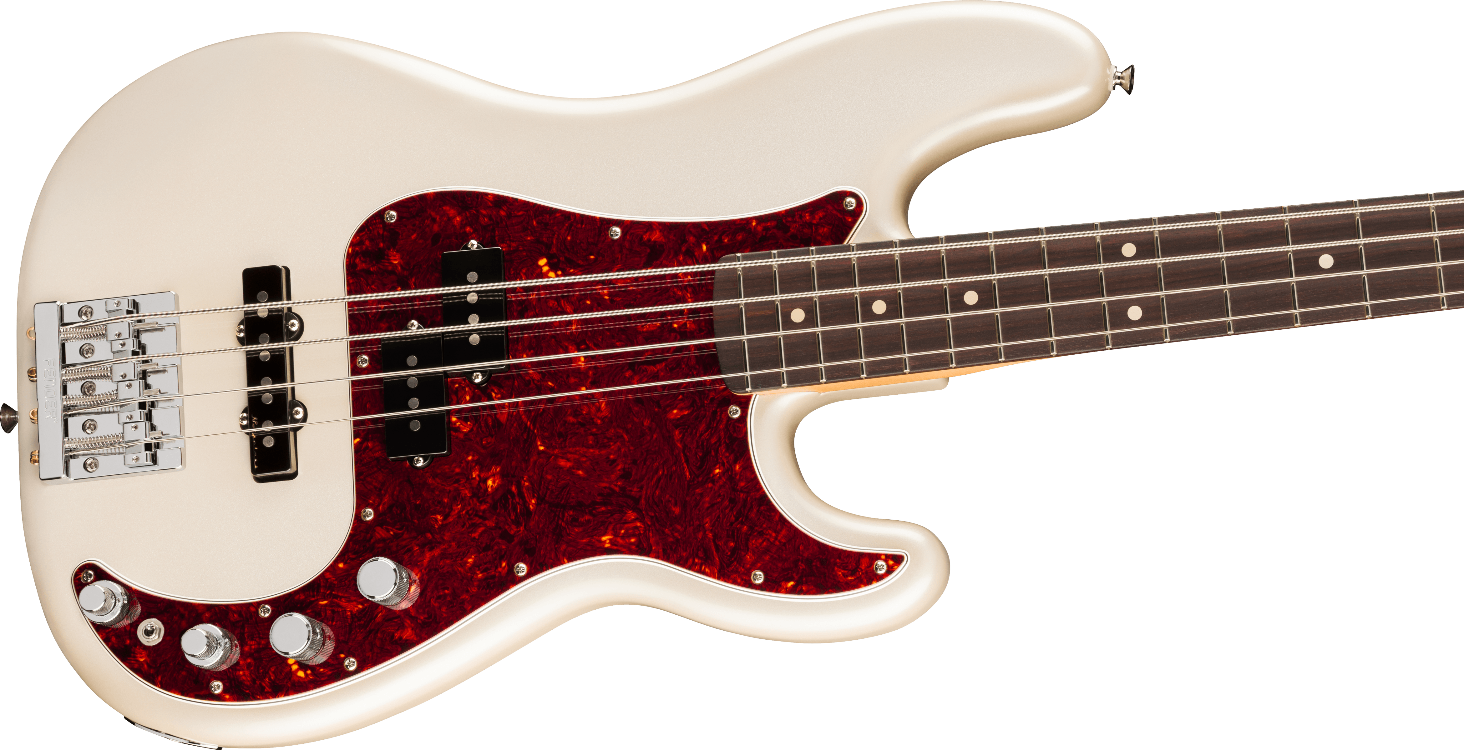 Fender® Player II Modified Active Precision Bass®, Rosewood Fingerboard, Olympic Pearl