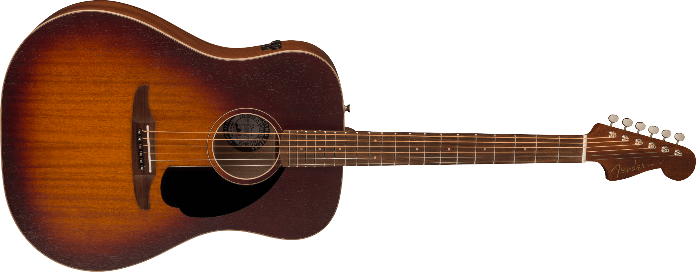 Fender® Redondo Special, Pau Ferro Fingerboard, Black Pickguard, Honey Burst