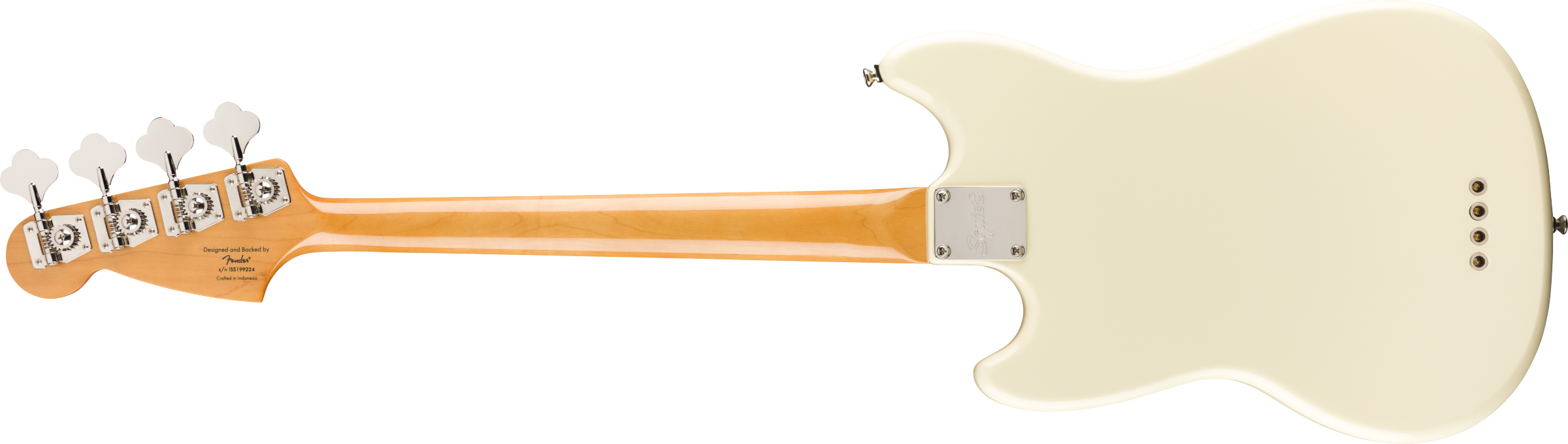 Squier® Classic Vibe '60s Mustang® Bass, Laurel Fingerboard, Olympic White