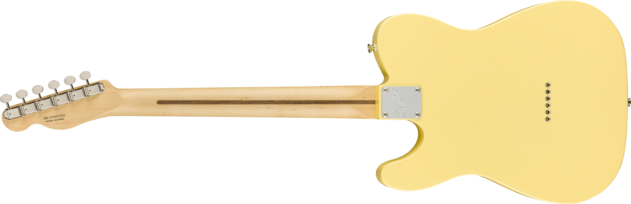 Fender® American Performer Telecaster® with Humbucking, Maple Fingerboard, Vintage White