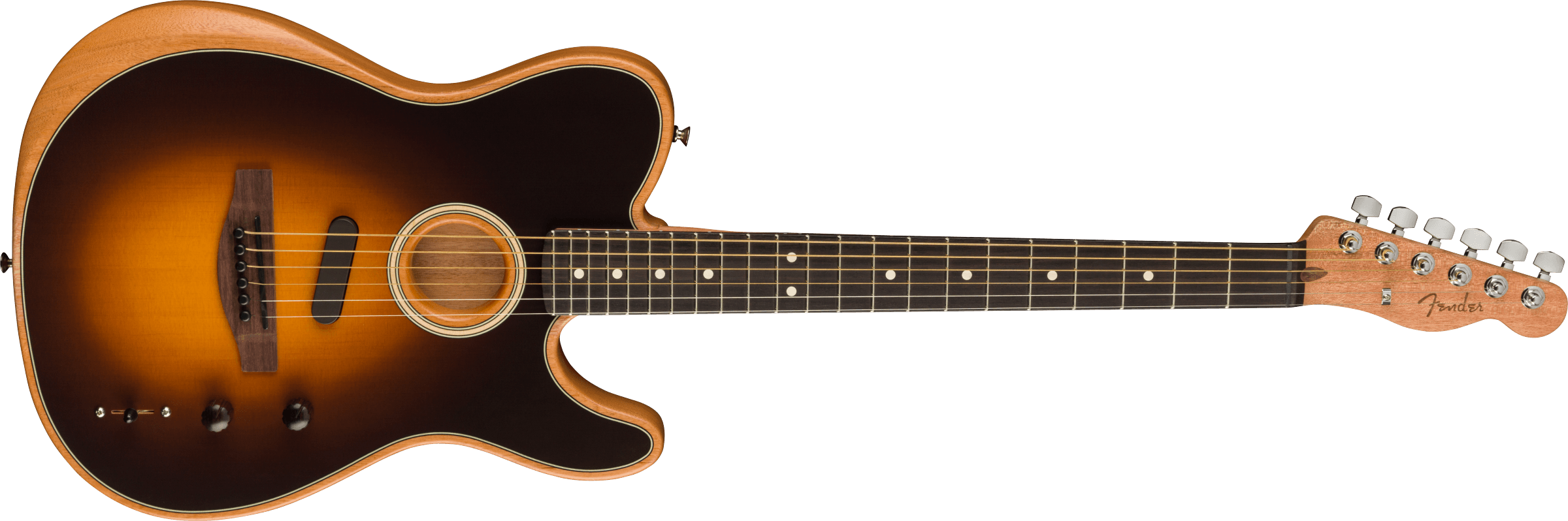 Fender® Acoustasonic® Player Telecaster®, Rosewood Fingerboard, Shadow Burst