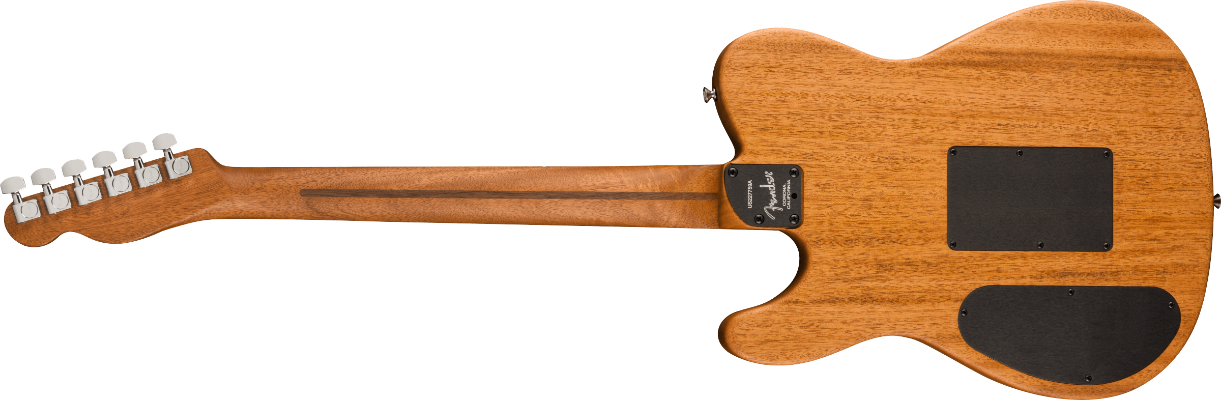 Fender® American Acoustasonic® Telecaster® All-Mahogany, Ebony Fingerboard, Bourbon Burst