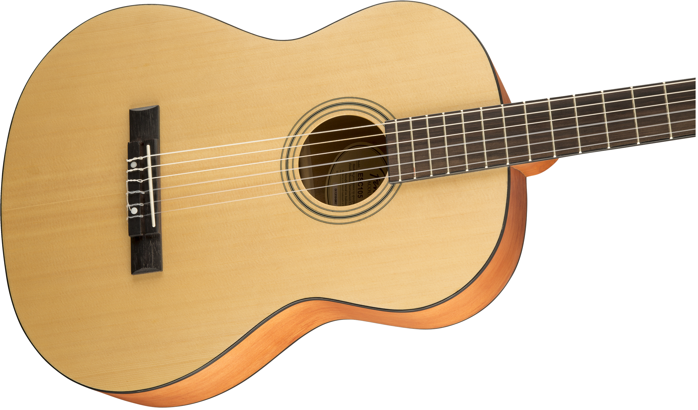 Fender® ESC-105 Educational Series Full Size Classical, Natural