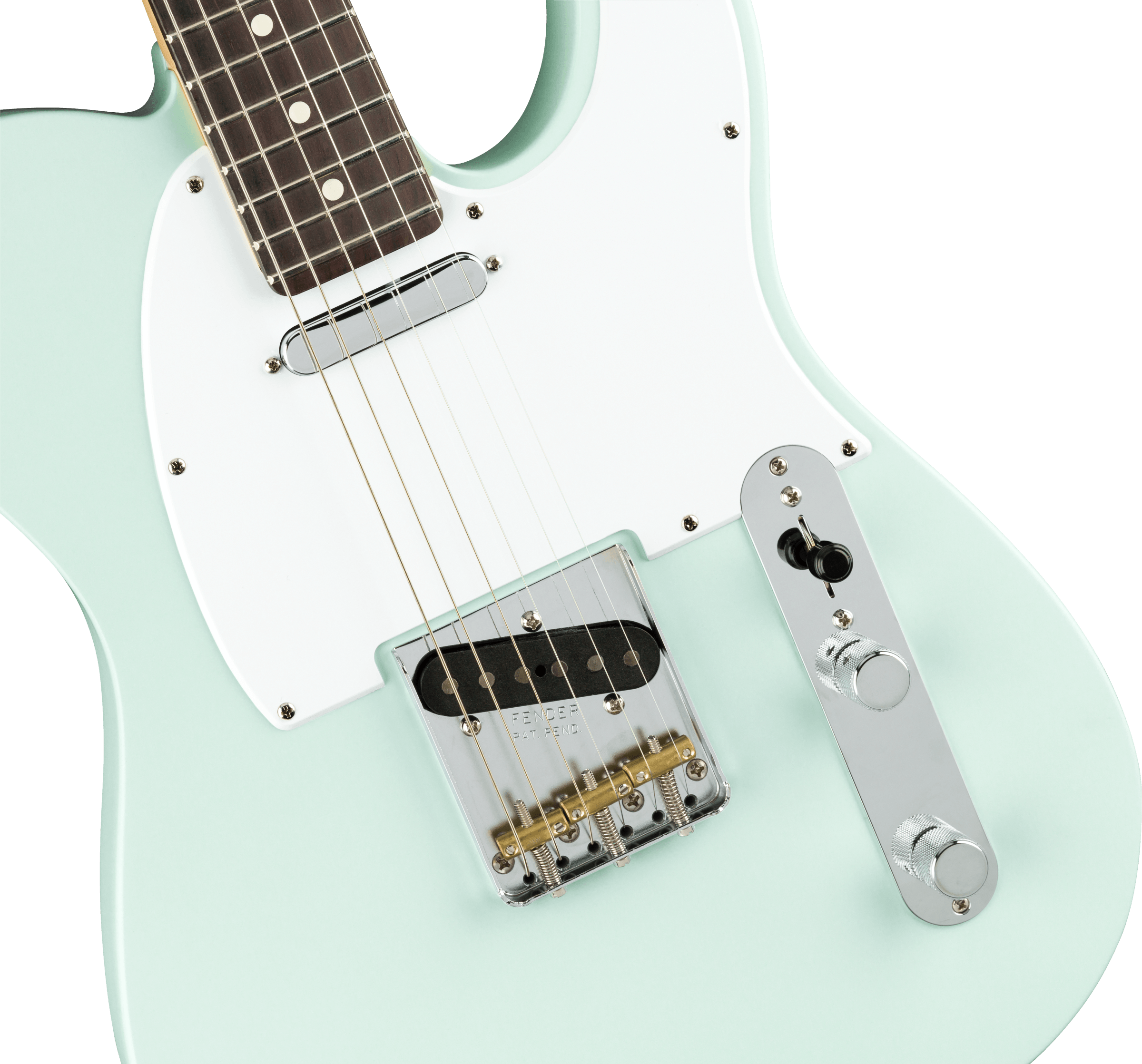 Fender® American Performer Telecaster®, Rosewood Fingerboard, Satin Sonic Blue