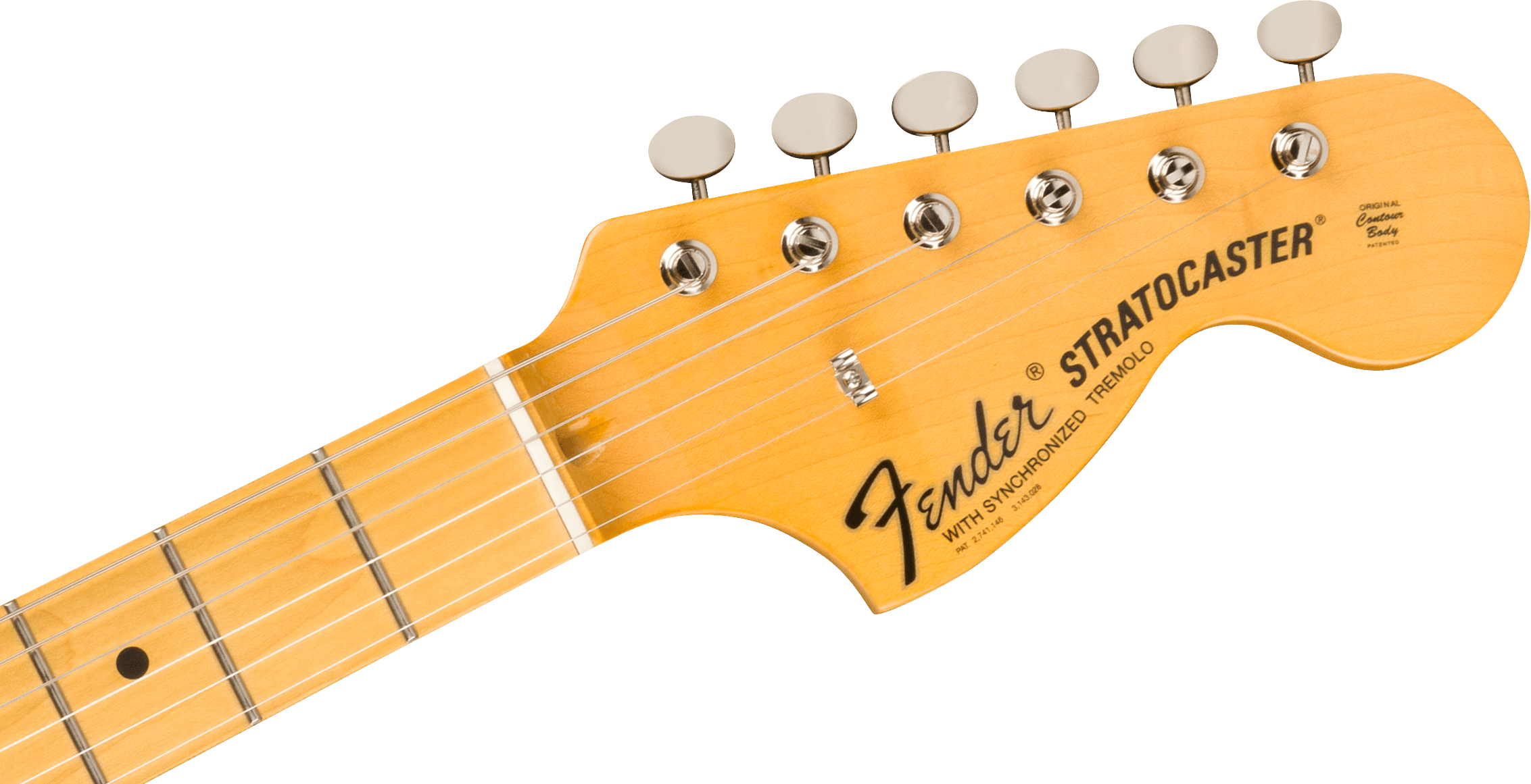 Fender® JV Modified '60s Stratocaster®, Maple Fingerboard, Olympic White