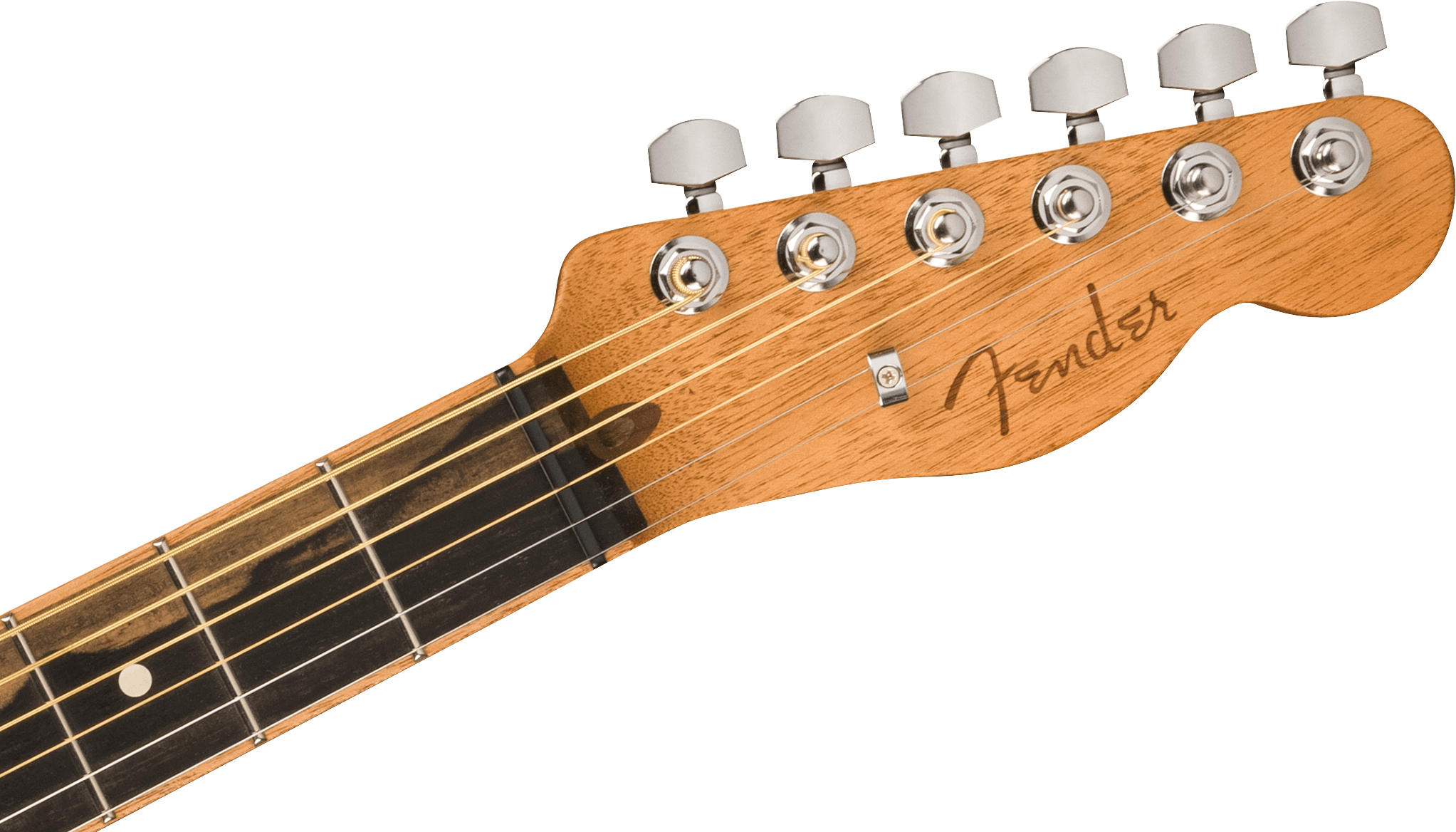 Fender® DE American Acoustasonic® Telecaster®, Channel-Bound Neck, Ebony Fingerboard, Aqua Teal