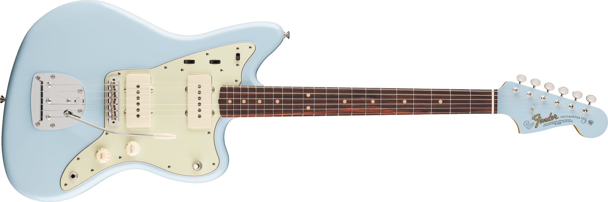 Fender® Vintera® III Mid '60s Jazzmaster®, Rosewood Fingerboard, Sonic Blue