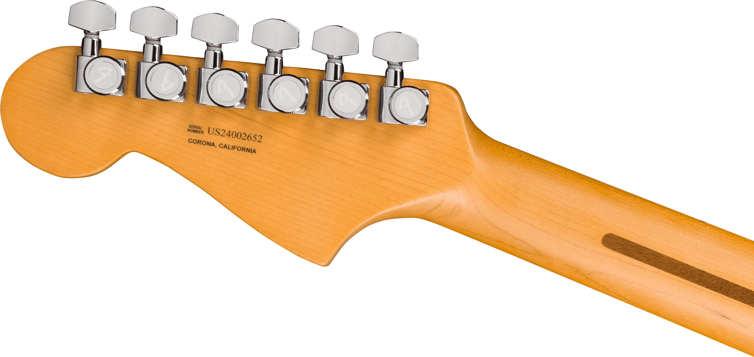 Fender® American Ultra II Meteora®, Ebony Fingerboard, Texas Tea
