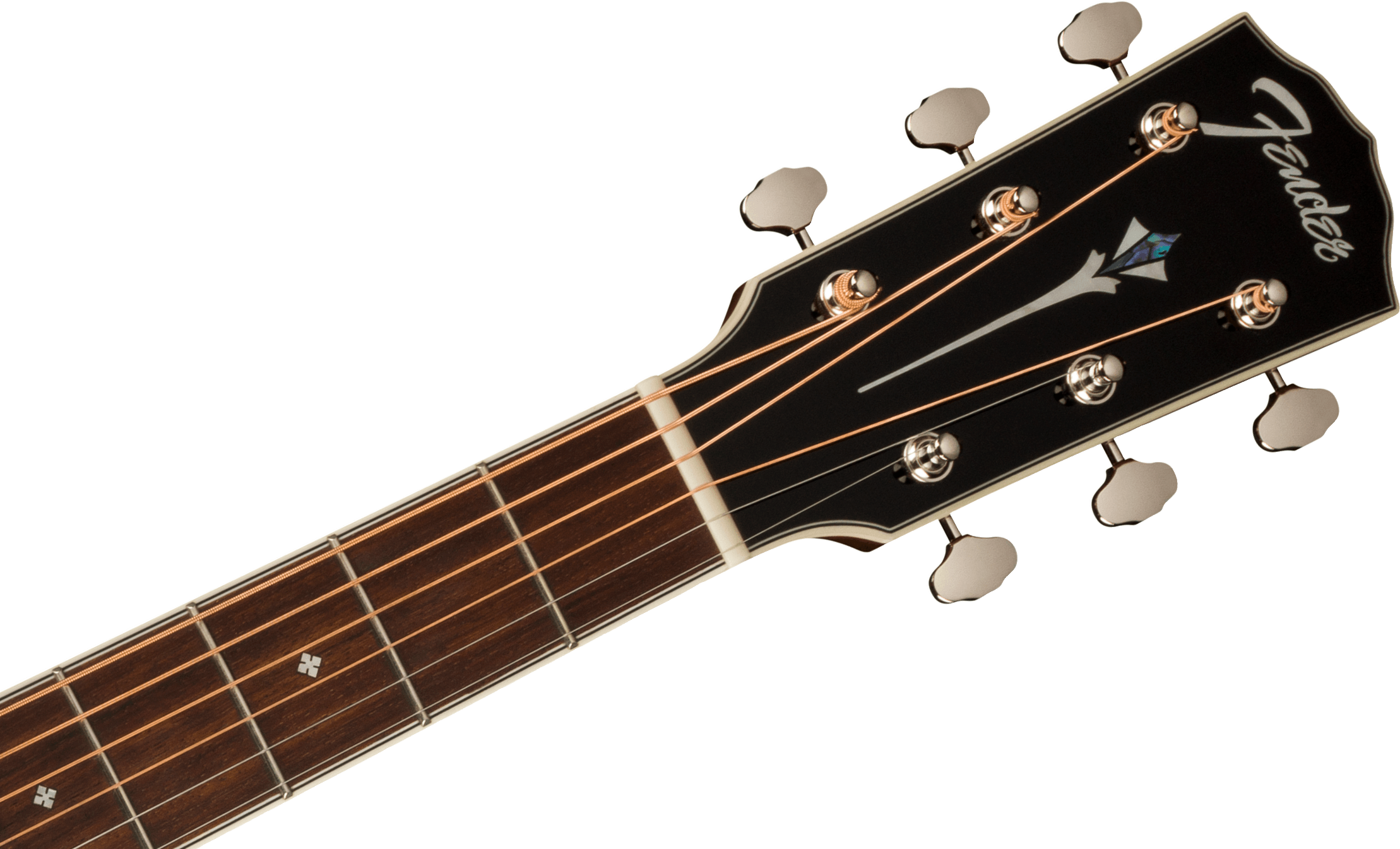 Fender® PD-220E Dreadnought, Ovangkol Fingerboard, Natural