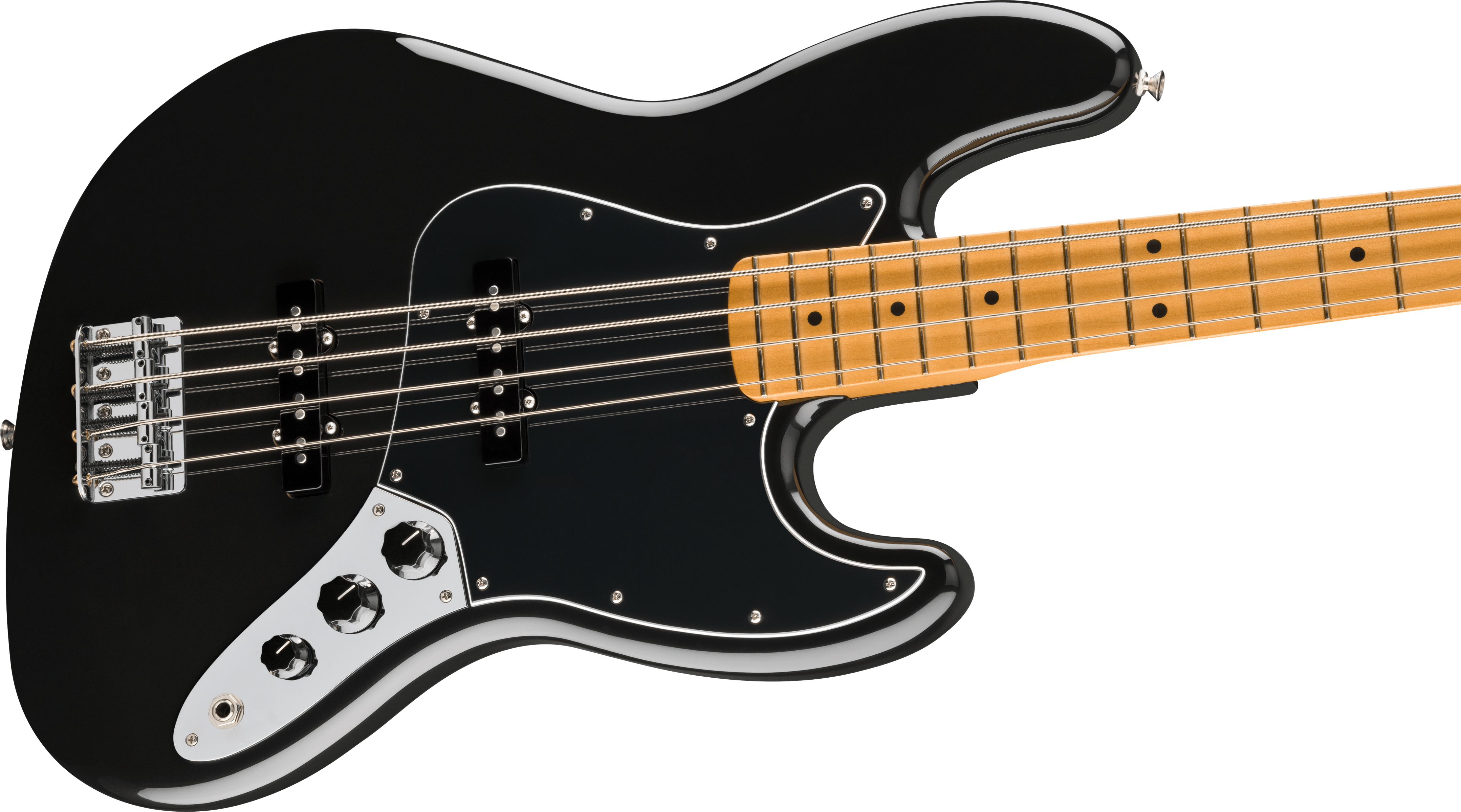 Fender® Player II Jazz Bass®, Maple Fingerboard, Black