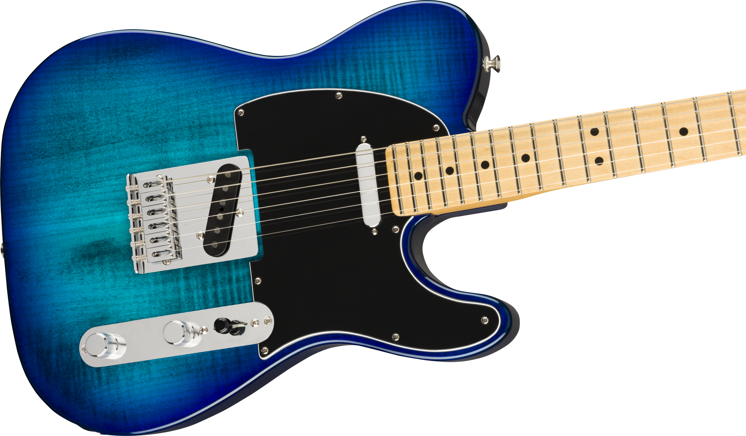 Fender® Limited Edition Player Telecaster® Plus Top, Maple Fingerboard, Blue Burst
