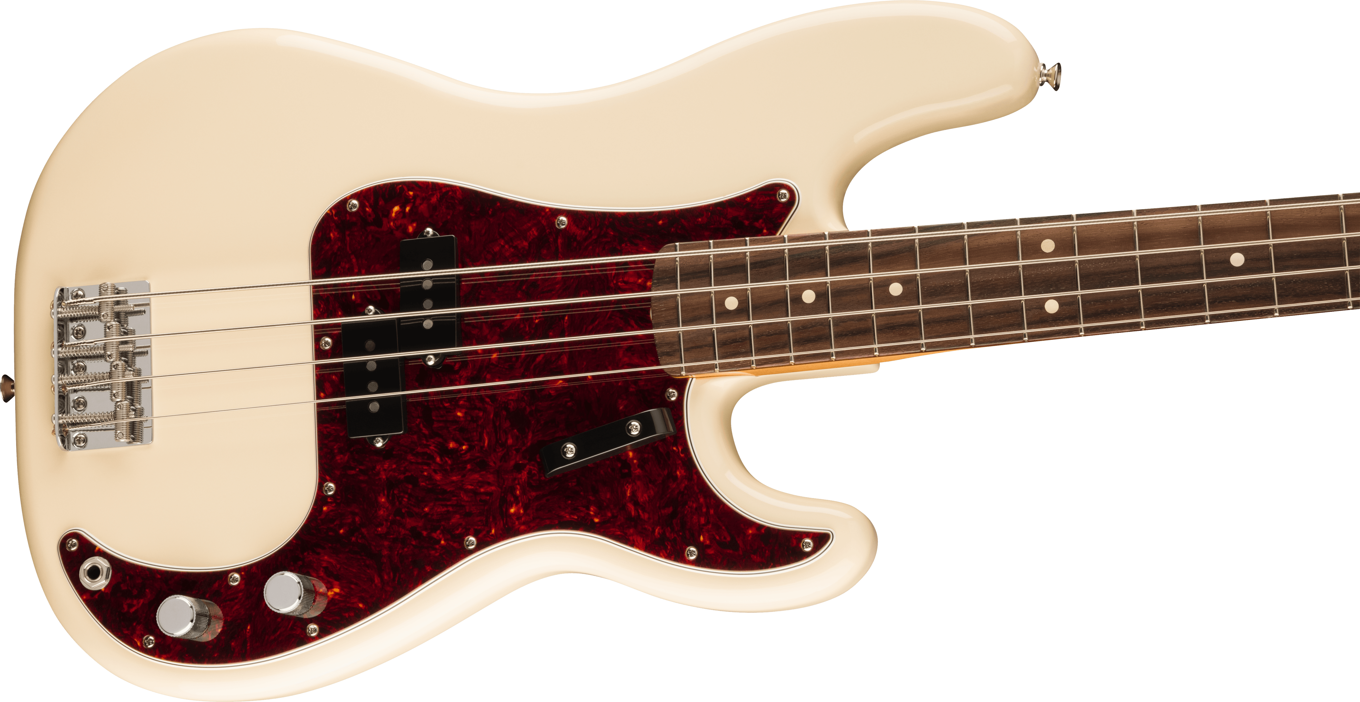 Fender® Vintera® II '60s Precision Bass®, Rosewood Fingerboard, Olympic White