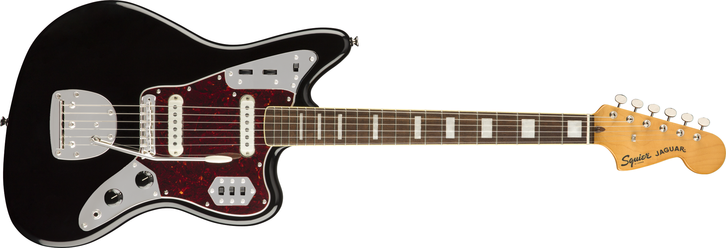 Squier® Classic Vibe '70s Jaguar®, Laurel Fingerboard, Black