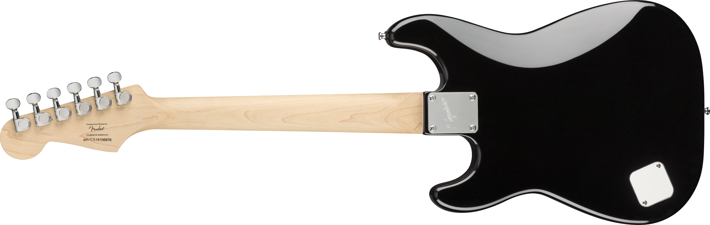 Squier® Mini Stratocaster®, Laurel Fingerboard, Black