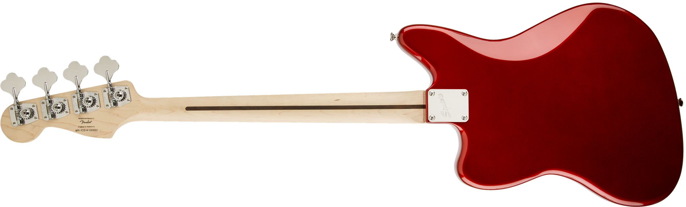 Squier® Vintage Modified Jaguar® Bass Special SS, Rosewood Fingerboard, Candy Apple Red