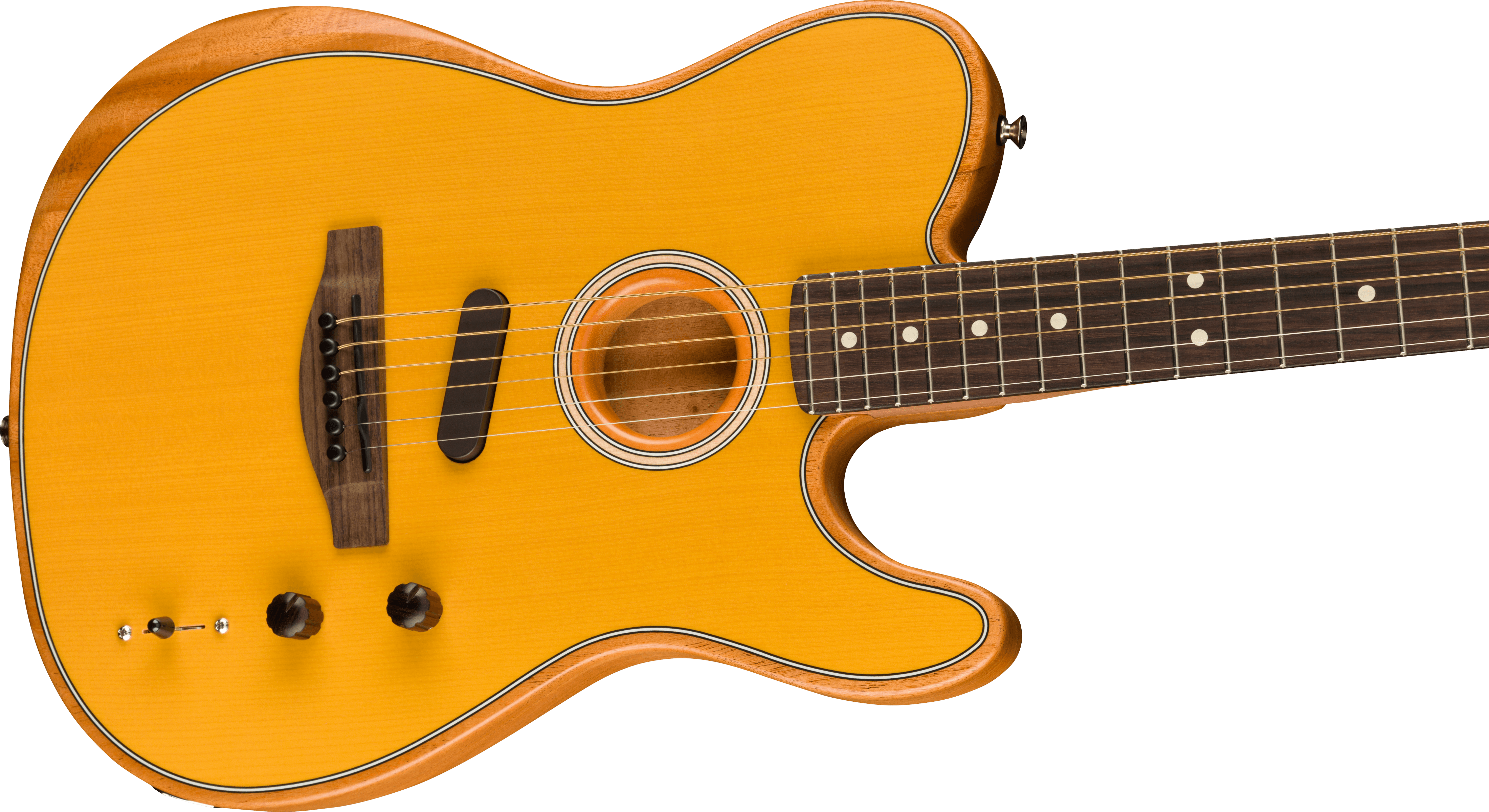 Fender® Acoustasonic® Player Telecaster®, Rosewood Fingerboard, Butterscotch Blonde
