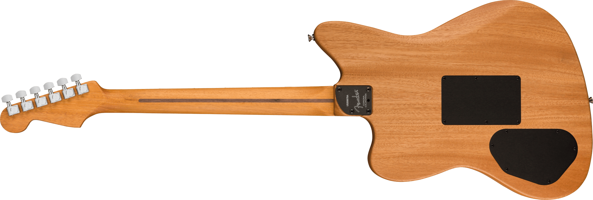 Fender® American Acoustasonic® Jazzmaster®, Arctic White, Ebony Fingerboard