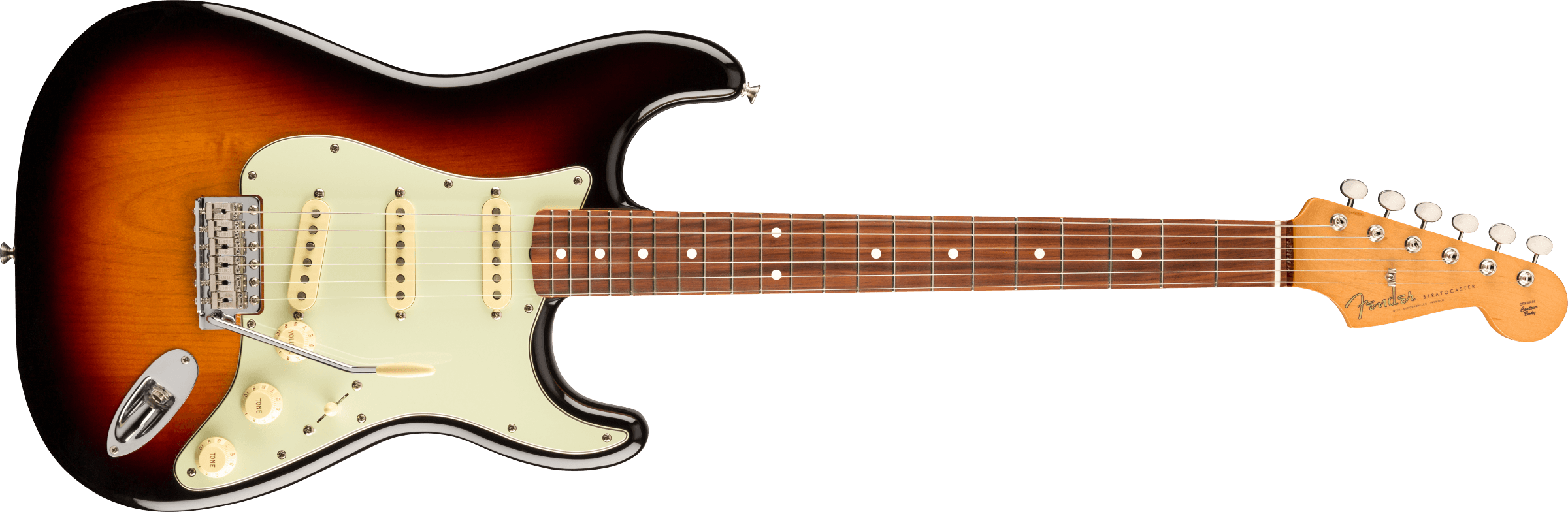 Fender® Vintera® '60s Stratocaster®, Pau Ferro Fingerboard, 3-Color Sunburst
