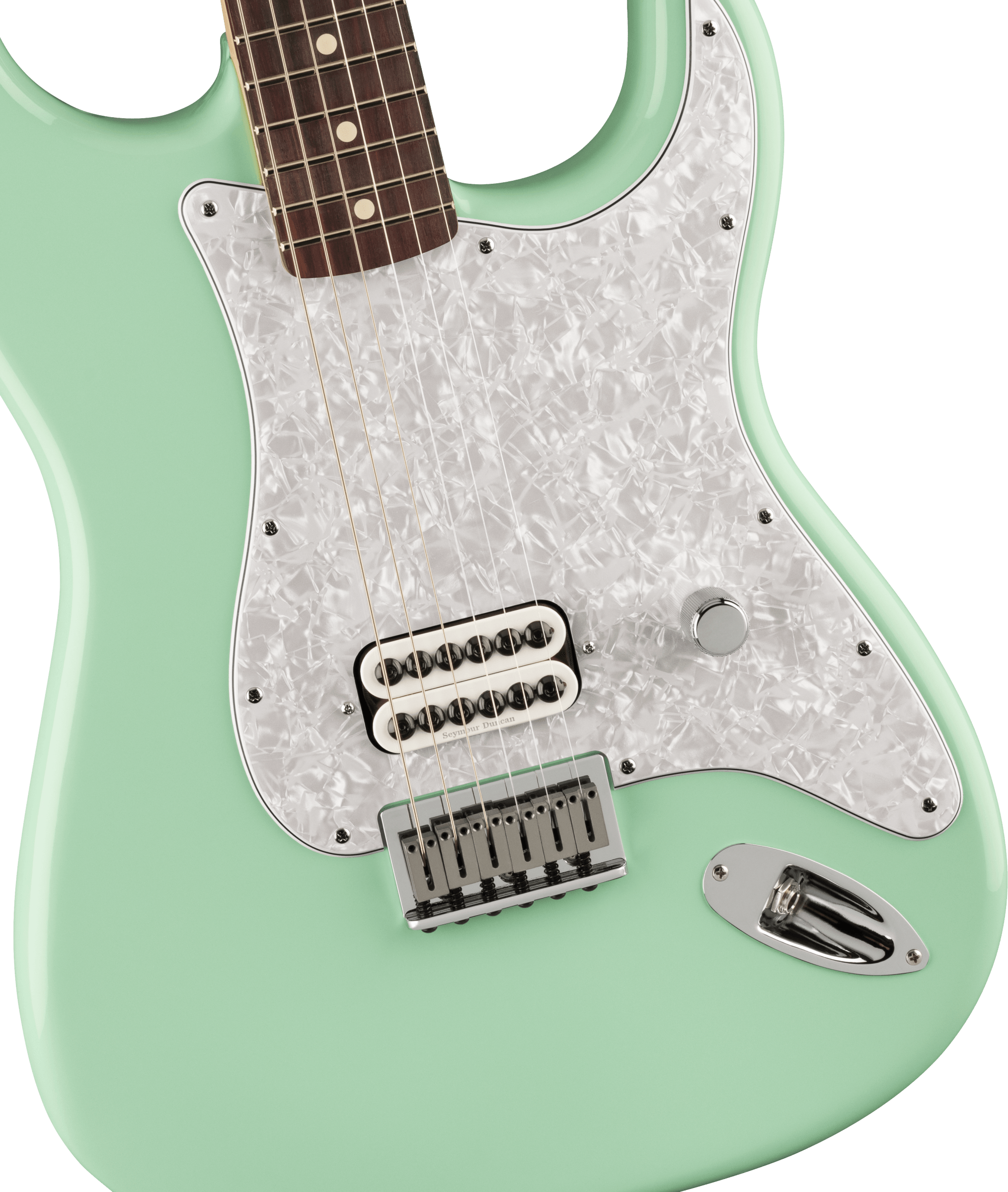 Fender® Tom DeLonge Stratocaster®, Rosewood Fingerboard, Surf Green