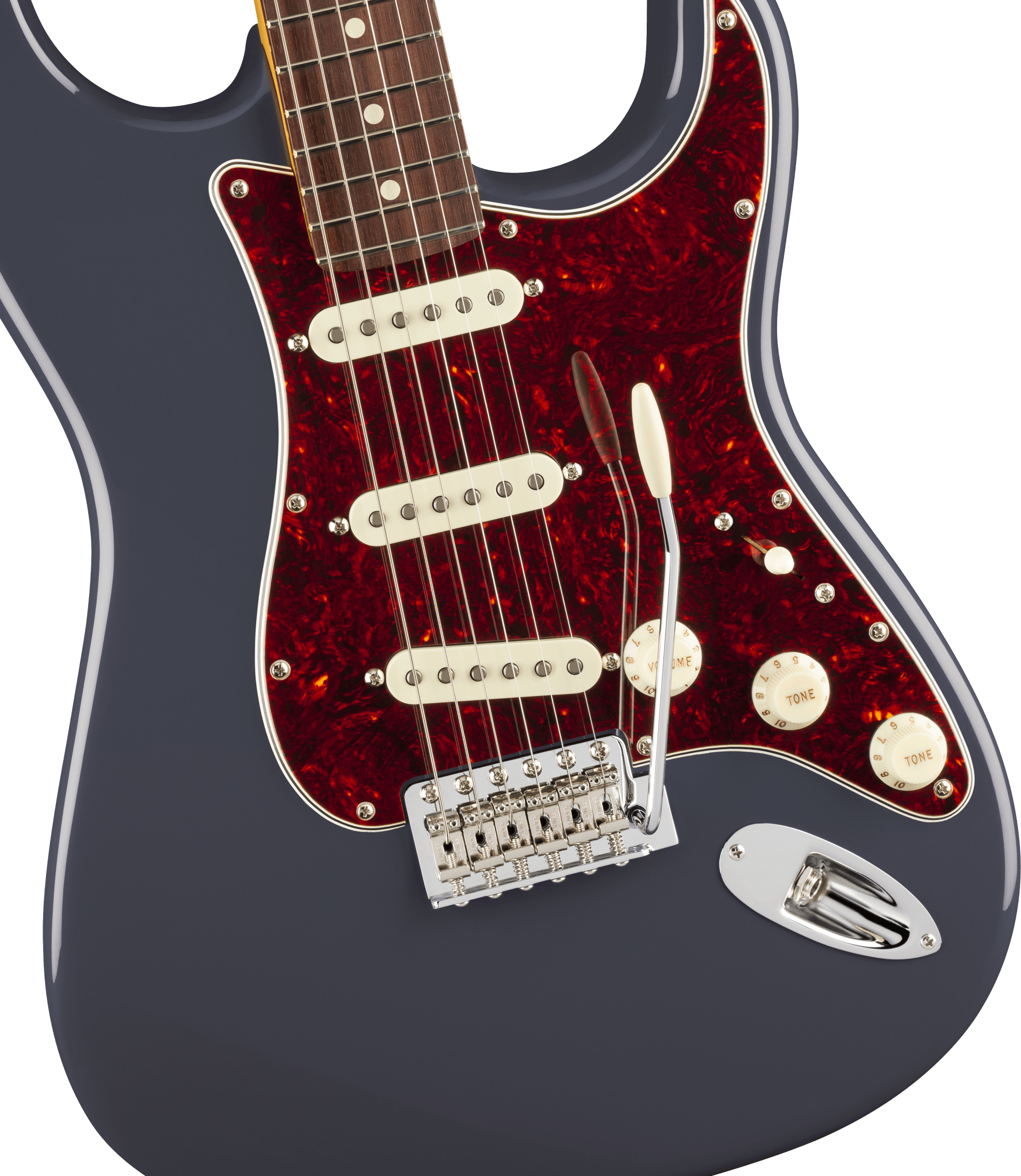 Fender® American Professional Classic Stratocaster®, Rosewood Fingerboard, Faded Black