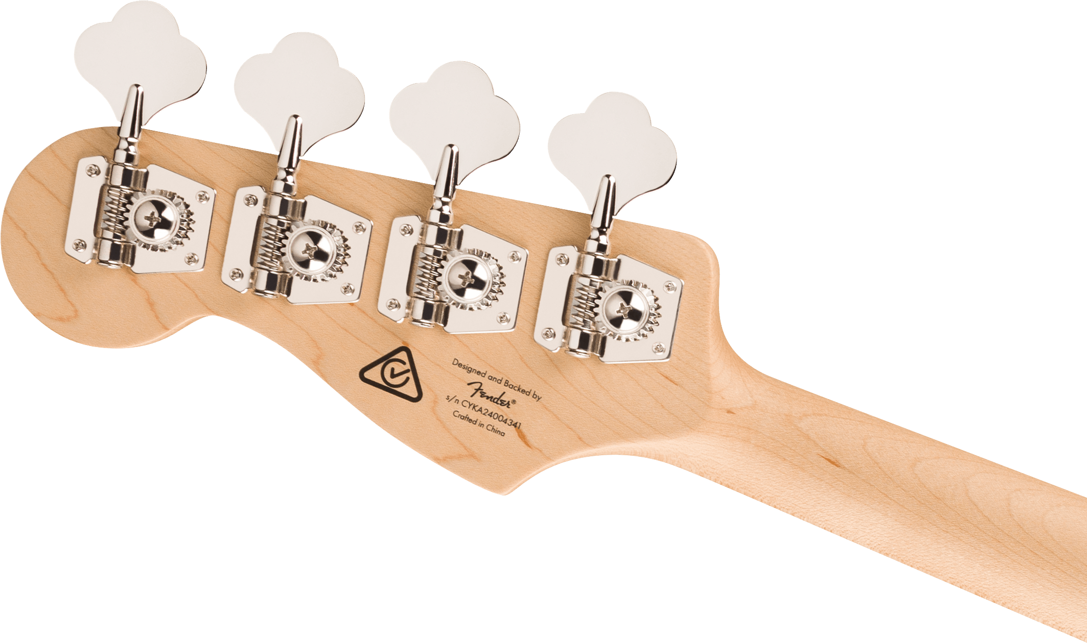 Squier® Affinity Series® Active Jazz Bass®, Laurel Fingerboard, White Pickguard, Mystic Sea Foam Green