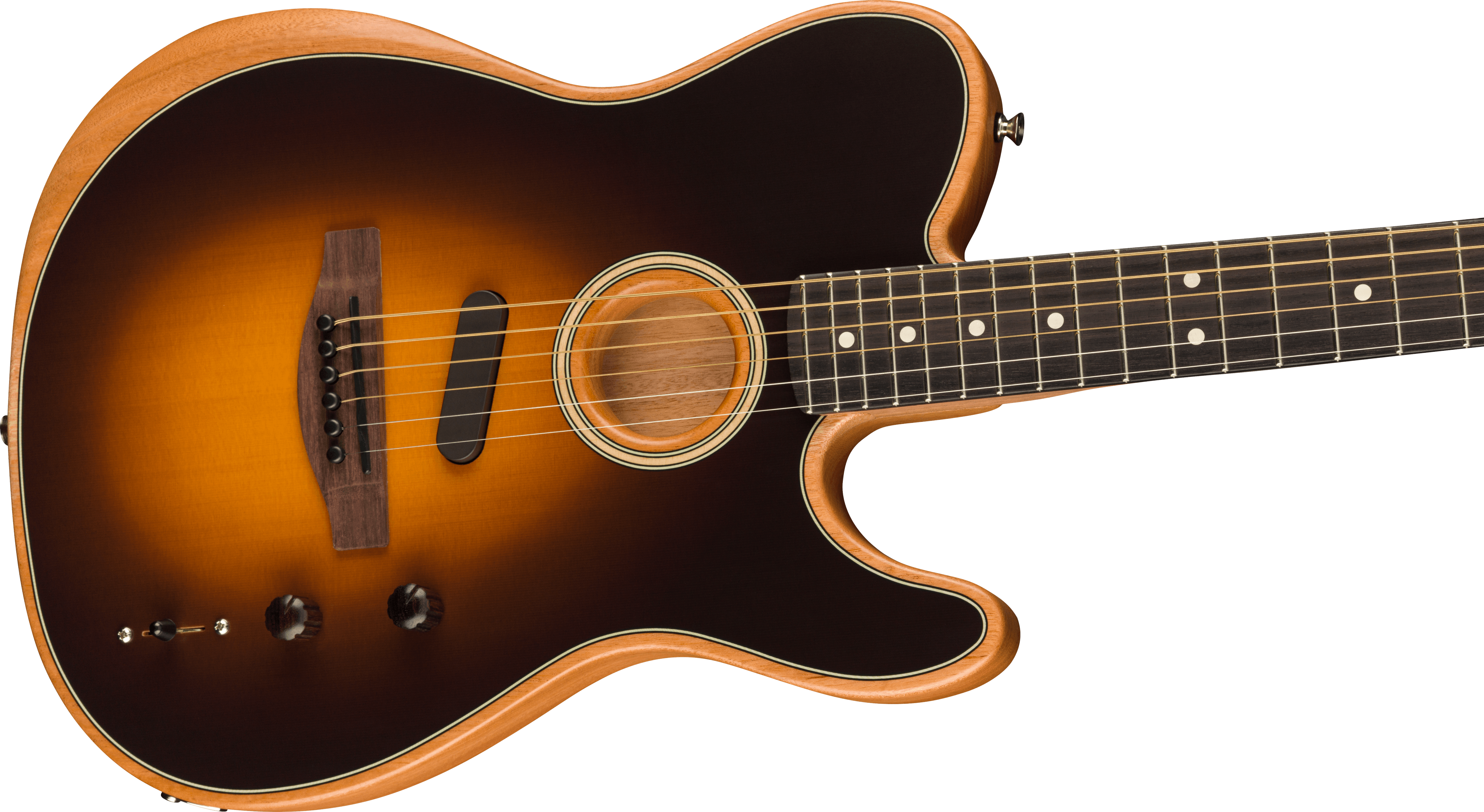 Fender® Acoustasonic® Player Telecaster®, Rosewood Fingerboard, Shadow Burst