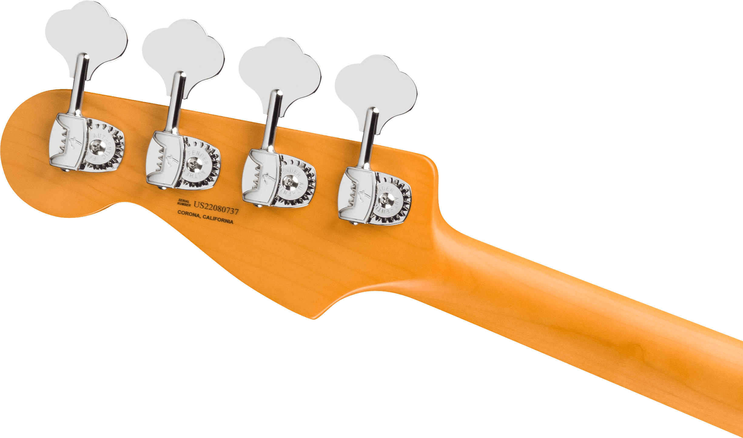 Fender® Limited Edition American Ultra Precision Bass®, Ebony Fingerboard, Tiger's Eye