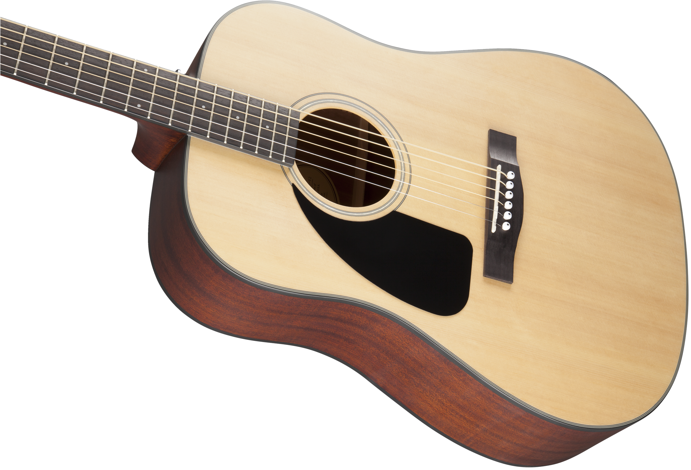 Fender® CD-100LH, Left-Hand, Spruce top, Mahog’ Back/Sides, Satin Finish, Natural