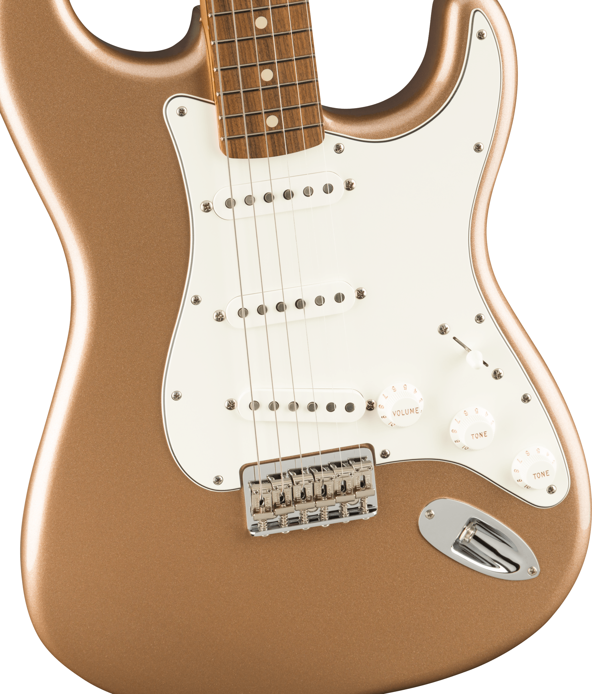 Fender® Limited Edition Vintera '70s Stratocaster® Hardtail, Pau Ferro Fingerboard, Firemist Gold